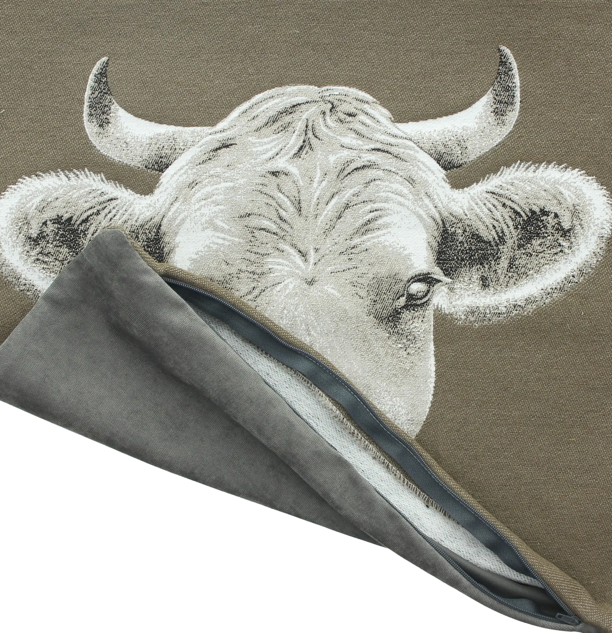 Kissenhülle "Cozy Cow" im Frank Flechtwaren Online Shop für Kissenhüllen kaufen Kissenhülle "Cozy Cow" im Frank Flechtwaren Online Shop für Kissenhüllen kaufen