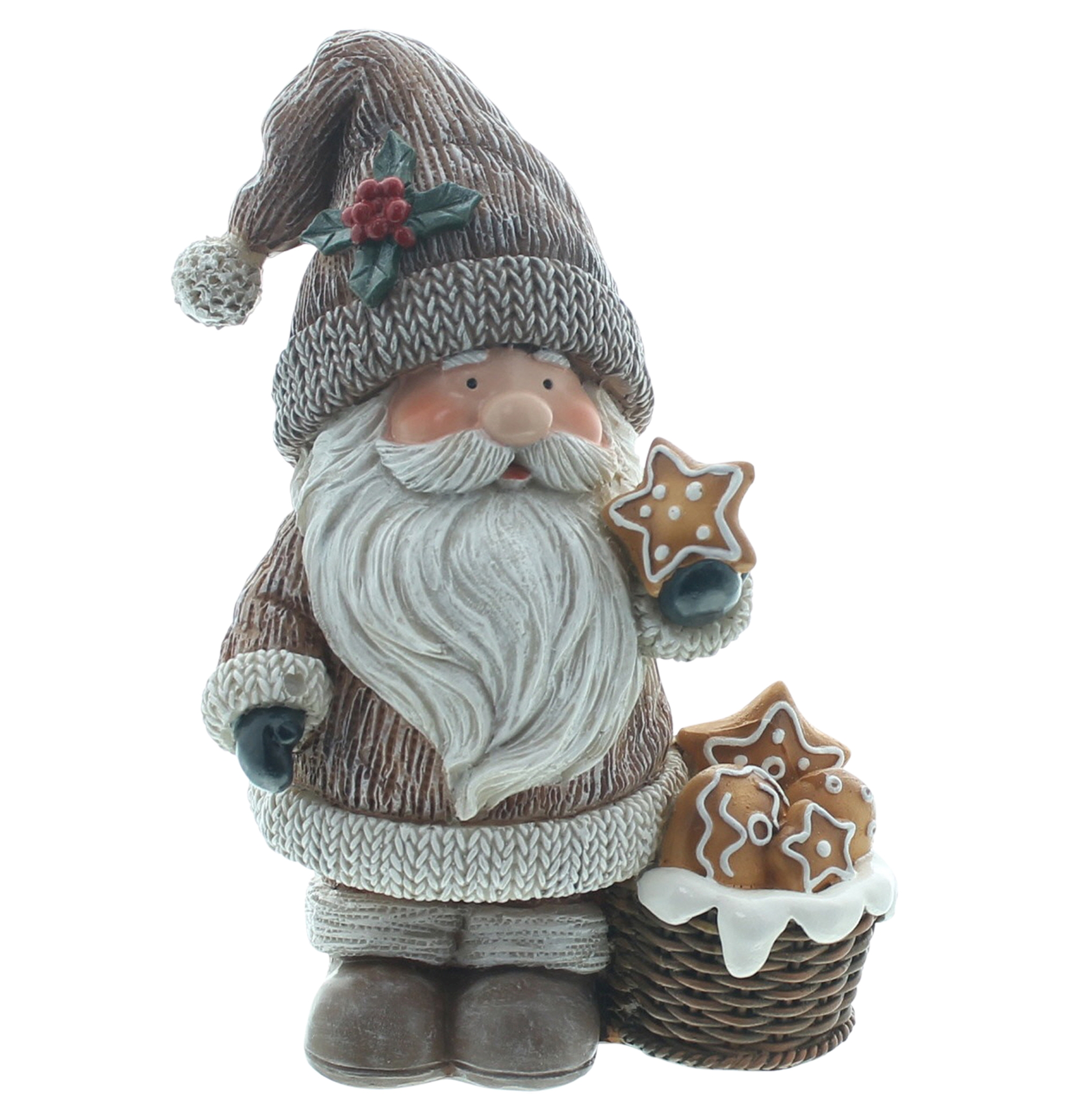 Santa "Lebkuchenzeit"  im Frank Flechtwaren Online Shop für Weihnachtsmänner kaufen