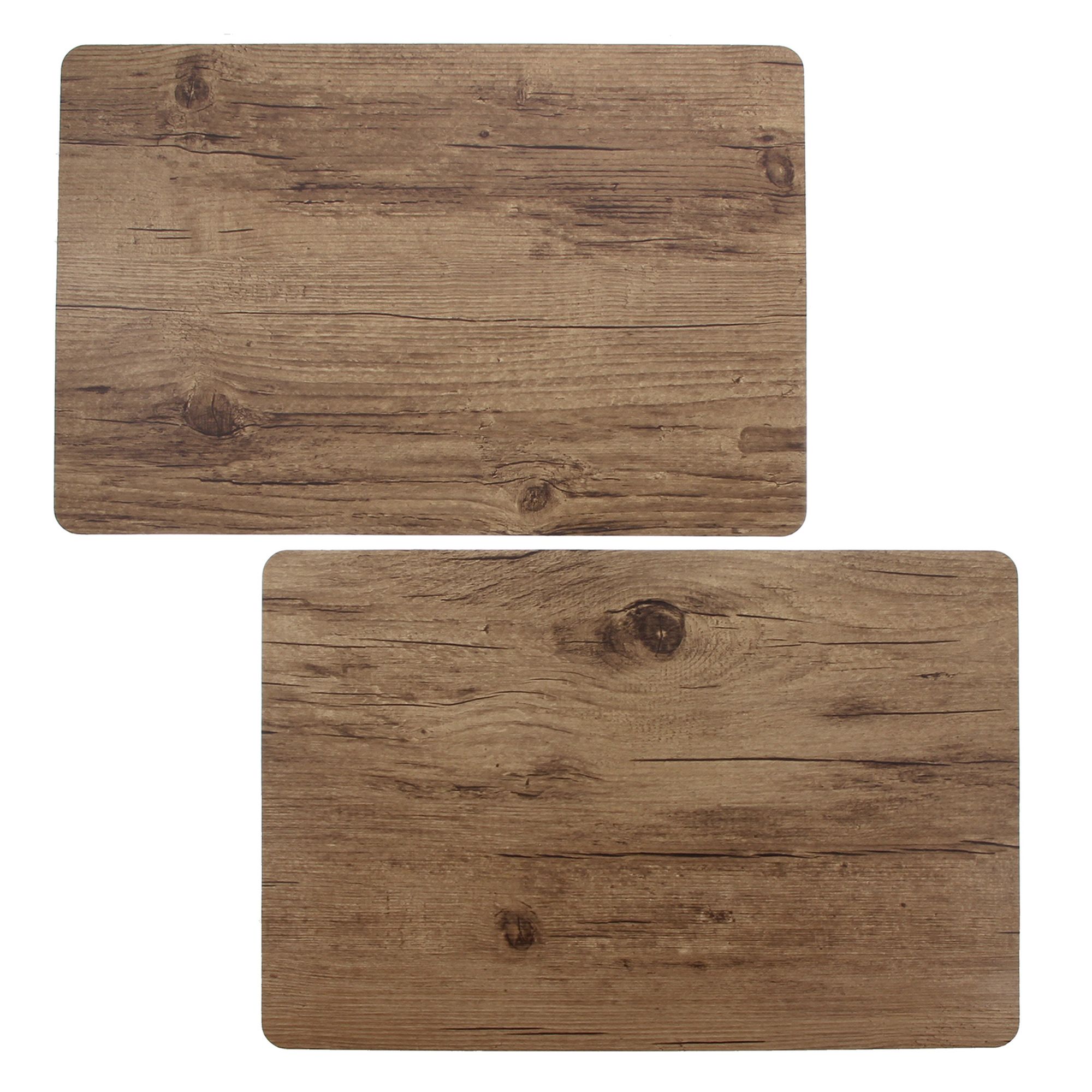 Platzmatte "Holzoptik", 2er Set im Frank Flechtwaren Online Shop für Herbst kaufen Platzmatte "Holzoptik", 2er Set im Frank Flechtwaren Online Shop für Herbst kaufen