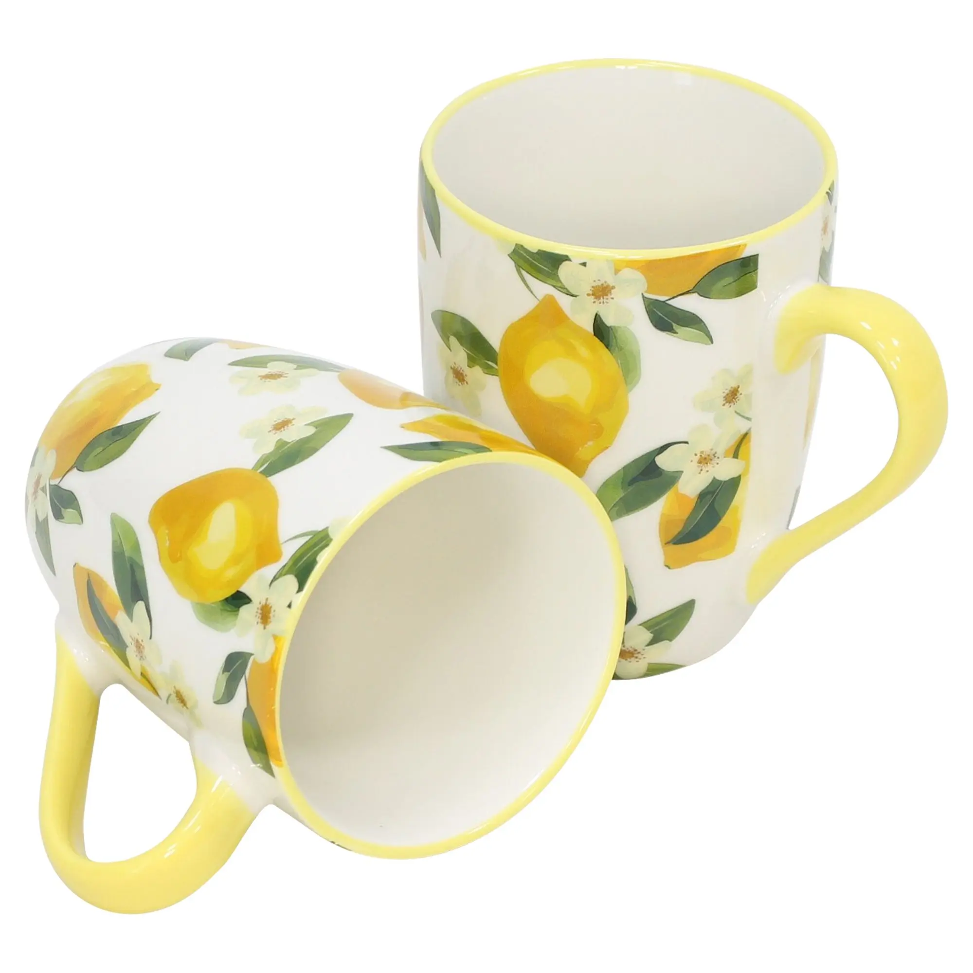 Tasse "Summer Feeling", 2er Set  im Frank Flechtwaren Online Shop für Lemon Sorbet kaufen