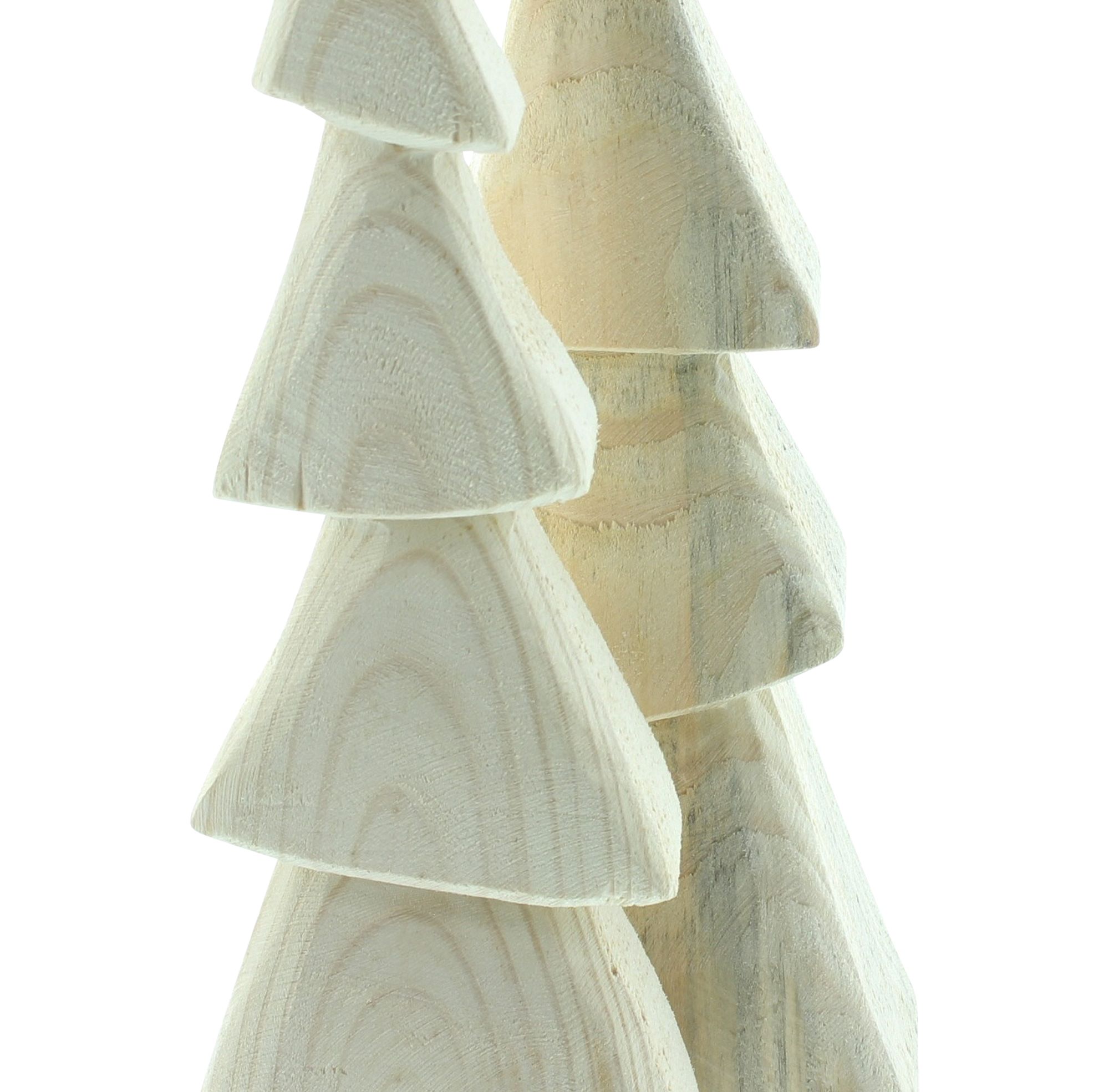 Holzdeko "Tanne", 2er Set  im Frank Flechtwaren Online Shop für Tannenbäume kaufen