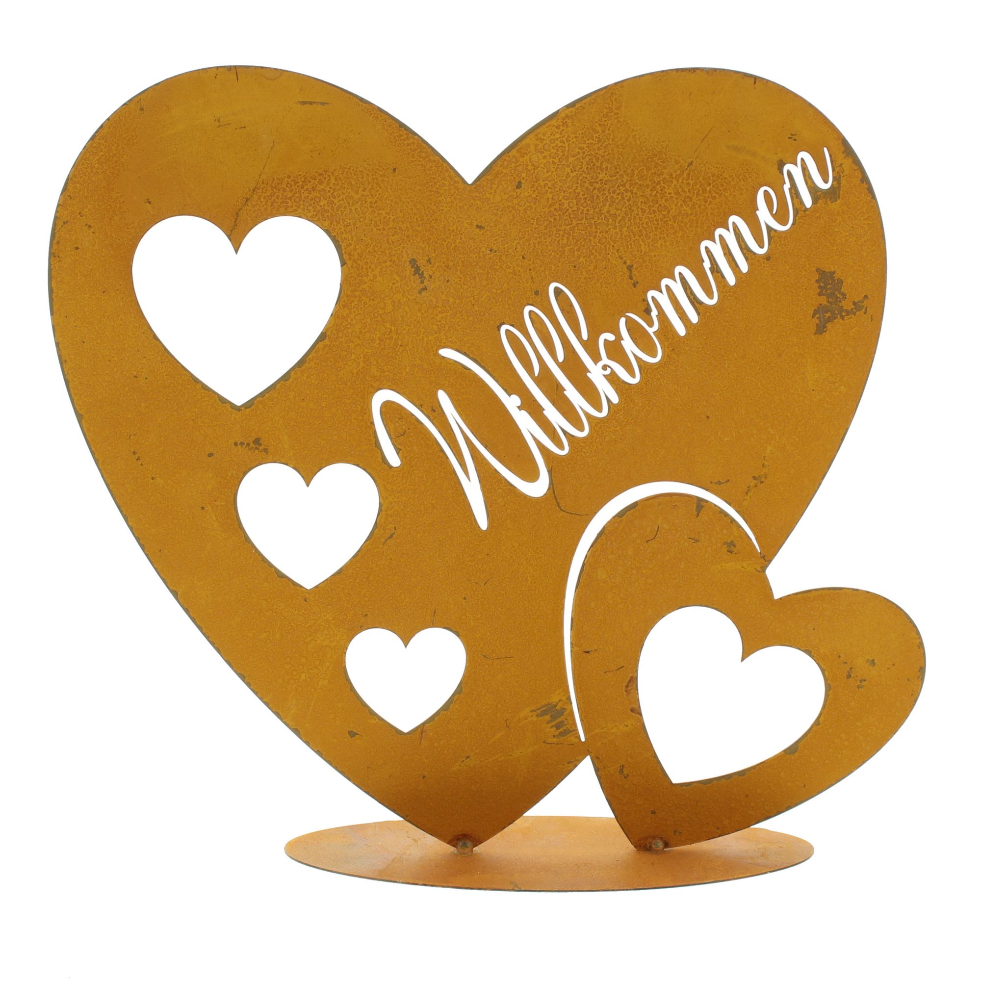 Dekoherz "Willkommen" im Frank Flechtwaren Online Shop für Ostern kaufen Dekoherz "Willkommen" im Frank Flechtwaren Online Shop für Ostern kaufen
