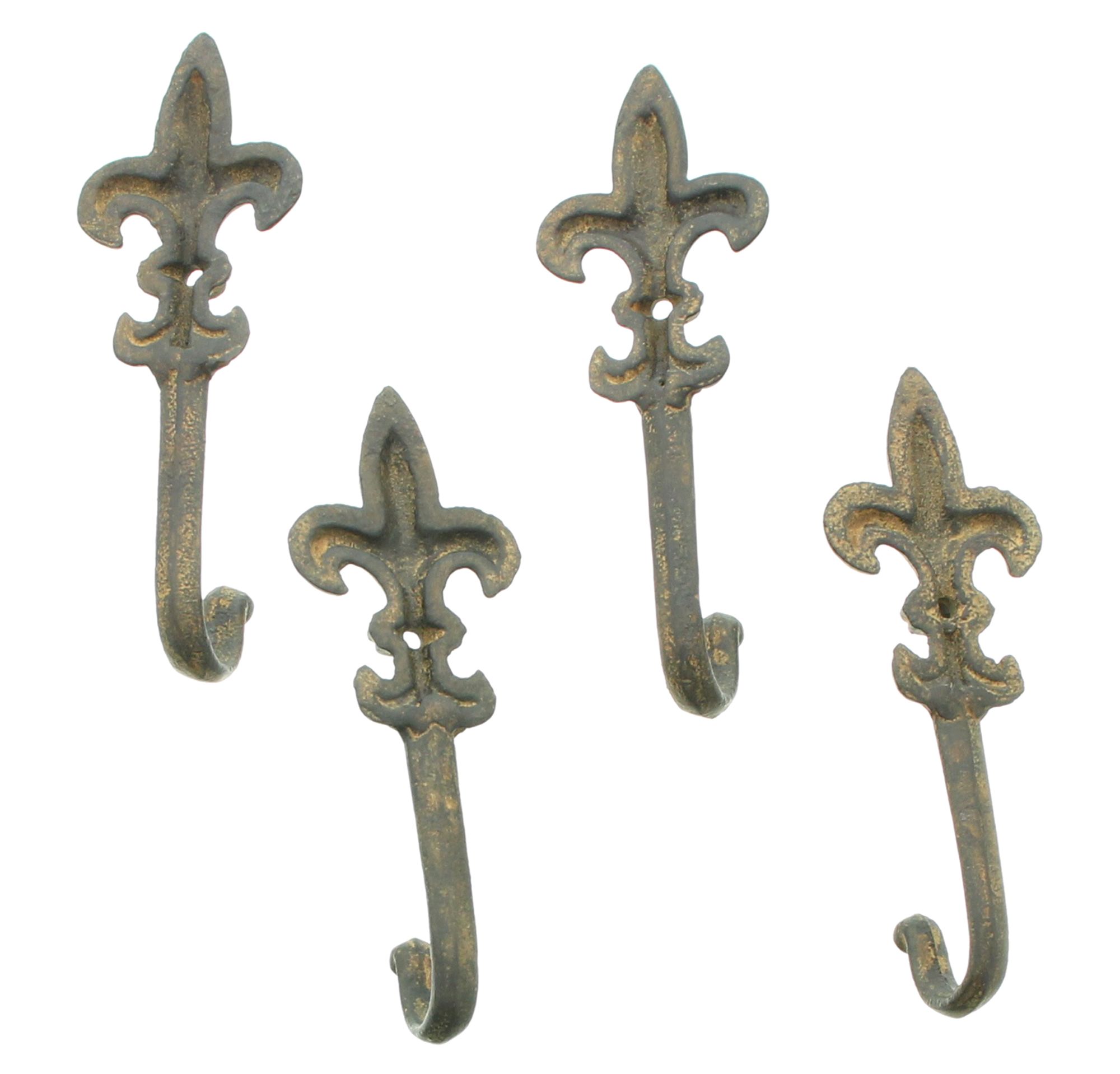 Dekohaken "Antik", 4er Set im Frank Flechtwaren Online Shop für Badezimmer kaufen Dekohaken "Antik", 4er Set im Frank Flechtwaren Online Shop für Badezimmer kaufen