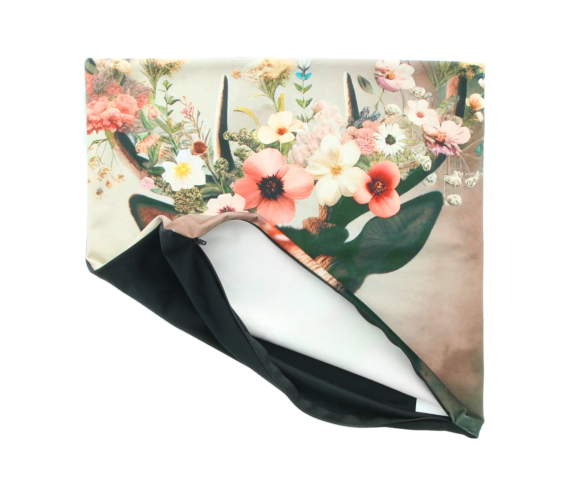 Kissenhülle "Blumenreh"  im Frank Flechtwaren Online Shop für Kissenhüllen kaufen