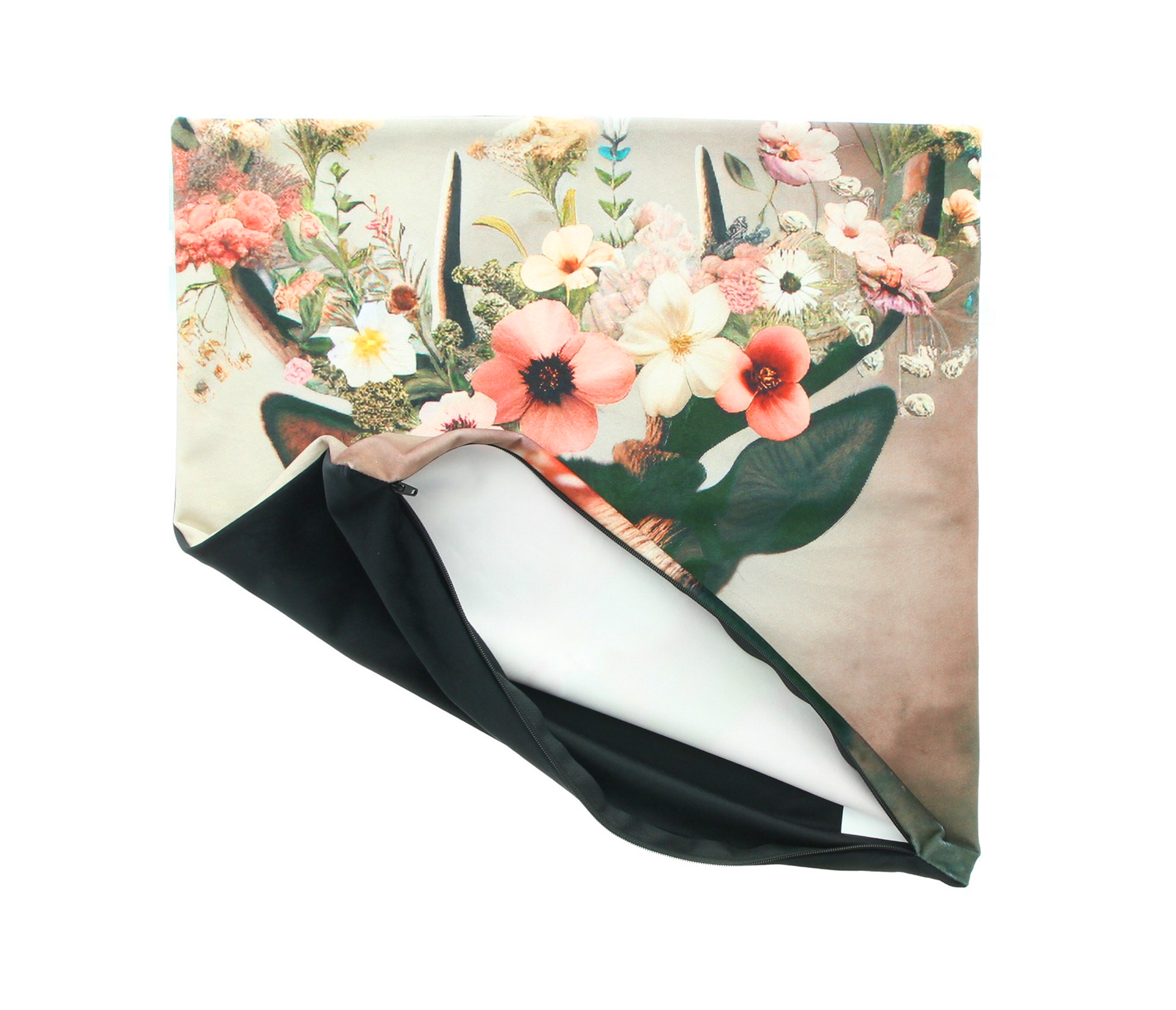 Kissenhülle "Blumenreh"  im Frank Flechtwaren Online Shop für Kissenhüllen kaufen