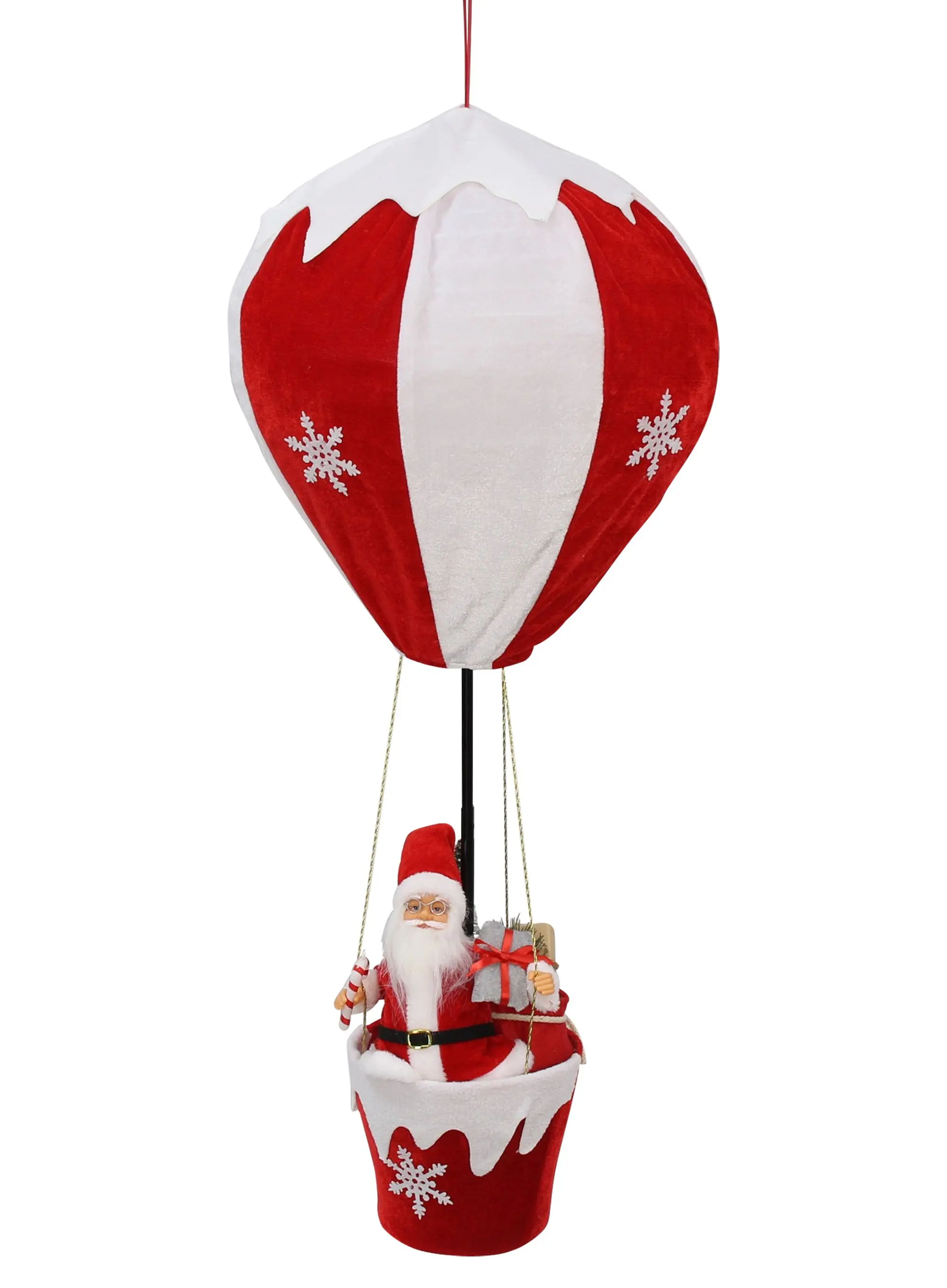 Heißluftballon "Santa"  im Frank Flechtwaren Online Shop für Kunsttannenbäume kaufen