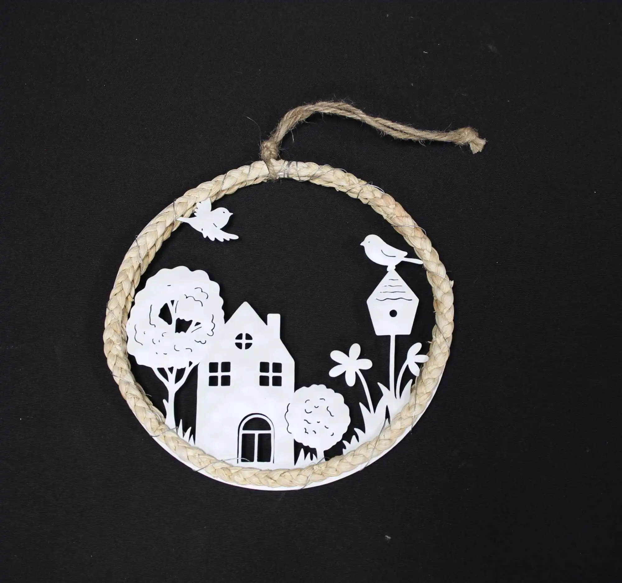 Hänger "Haus mit Garten" im Frank Flechtwaren Online Shop für Ostern kaufen Hänger "Haus mit Garten" im Frank Flechtwaren Online Shop für Ostern kaufen