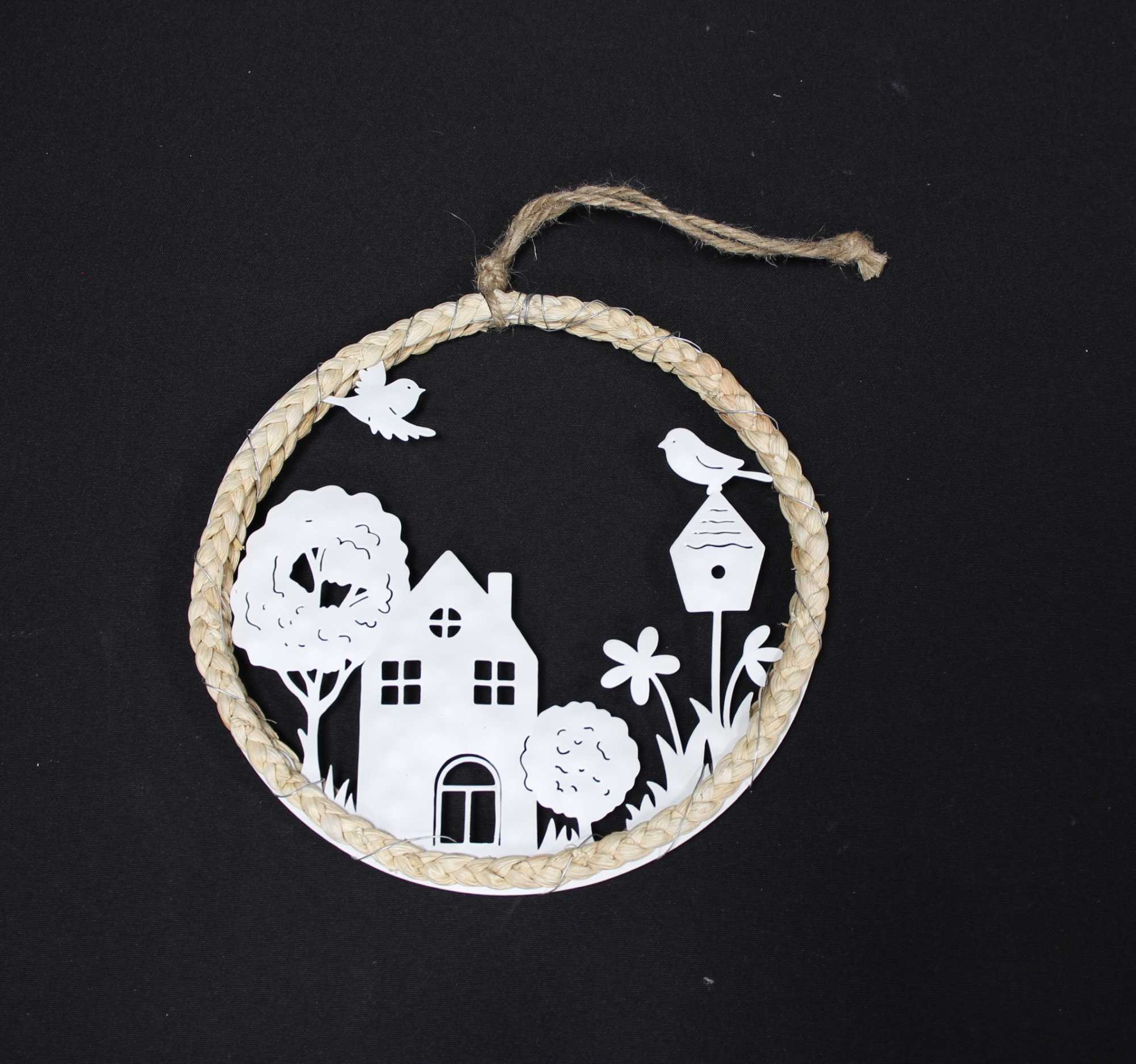 Hänger "Haus mit Garten" im Frank Flechtwaren Online Shop für Ostern kaufen Hänger "Haus mit Garten" im Frank Flechtwaren Online Shop für Ostern kaufen