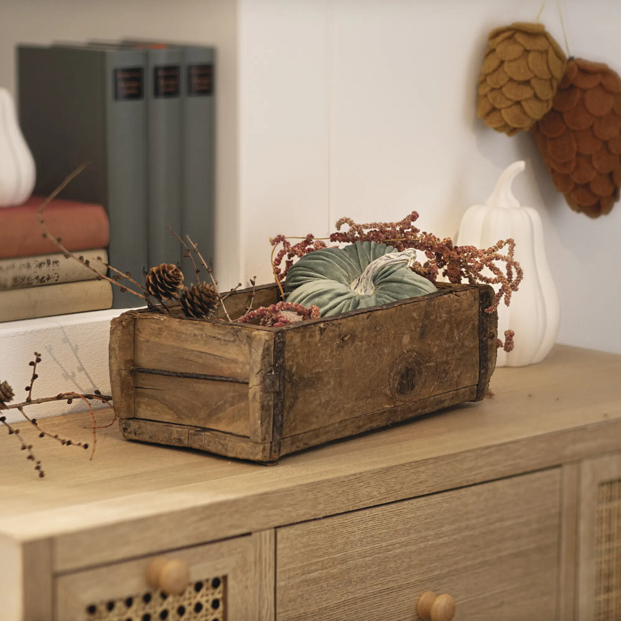Dekobox "Ziegelform"  im Frank Flechtwaren Online Shop für Vintage-Flair kaufen