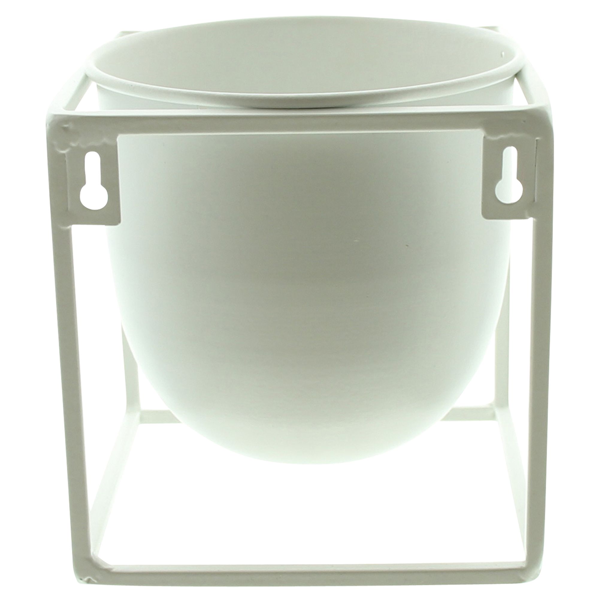 Wandpflanzer "White", klein im Frank Flechtwaren Online Shop für Pflanztöpfe kaufen Wandpflanzer "White", klein im Frank Flechtwaren Online Shop für Pflanztöpfe kaufen
