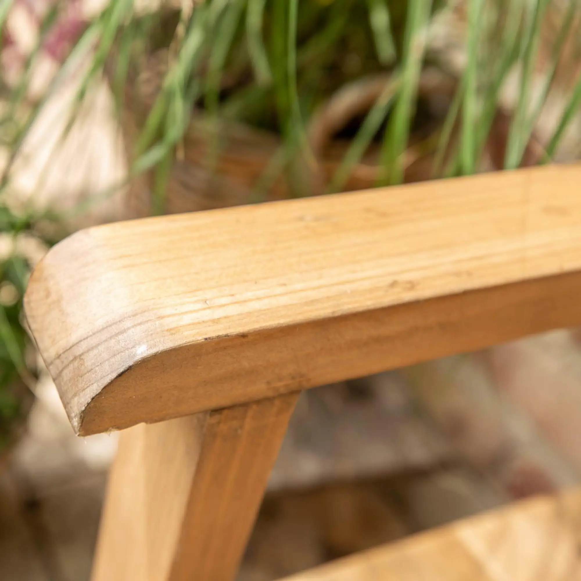 Sitzbank "Nature Wood"  im Frank Flechtwaren Online Shop für Goldene Herbstmomente kaufen