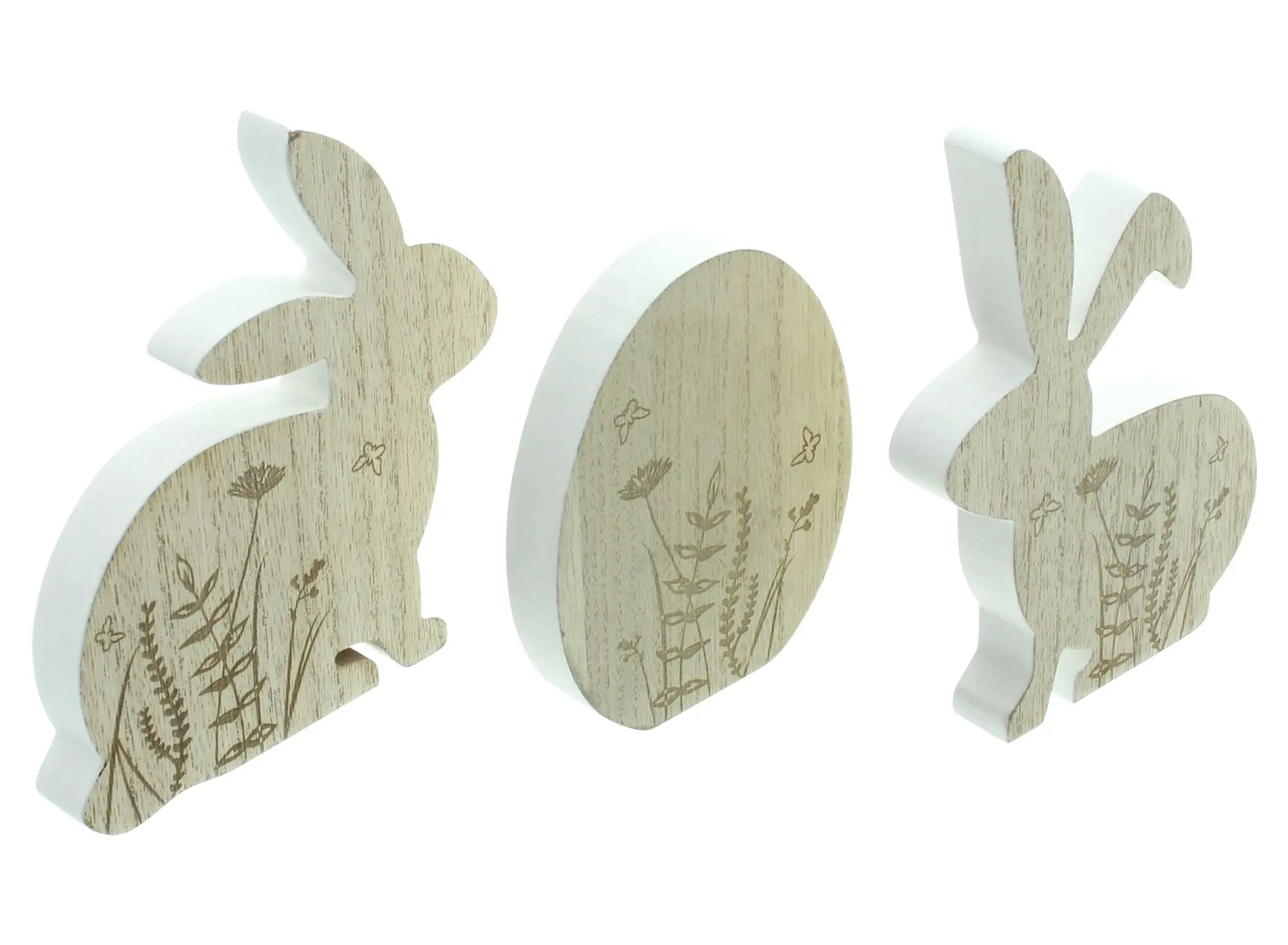 Osterdeko "Hasen & Ei", 3er Set im Frank Flechtwaren Online Shop für Ostern kaufen Osterdeko "Hasen & Ei", 3er Set im Frank Flechtwaren Online Shop für Ostern kaufen