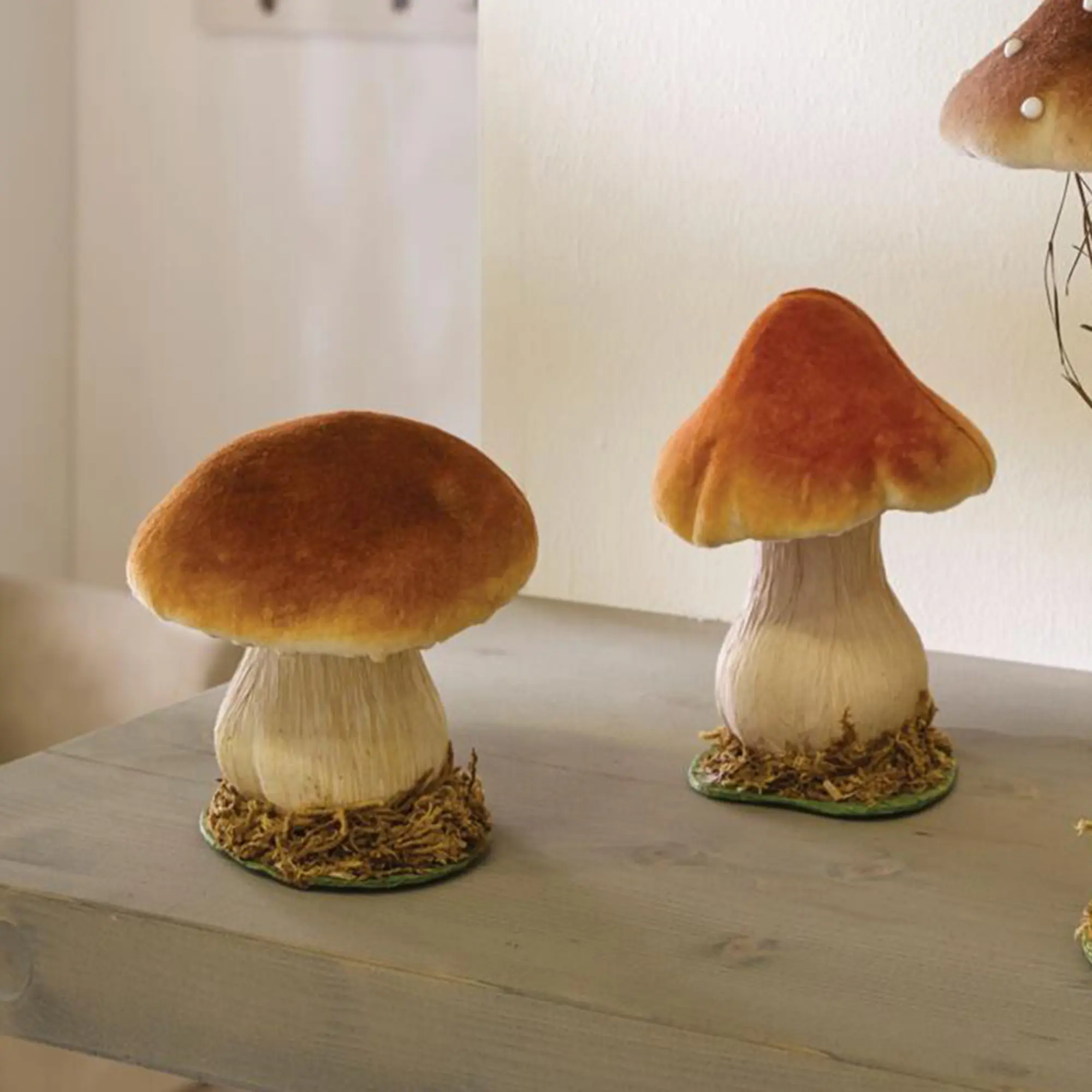Herbst-Deko "Pilzchen", 2er Set  im Frank Flechtwaren Online Shop kaufen