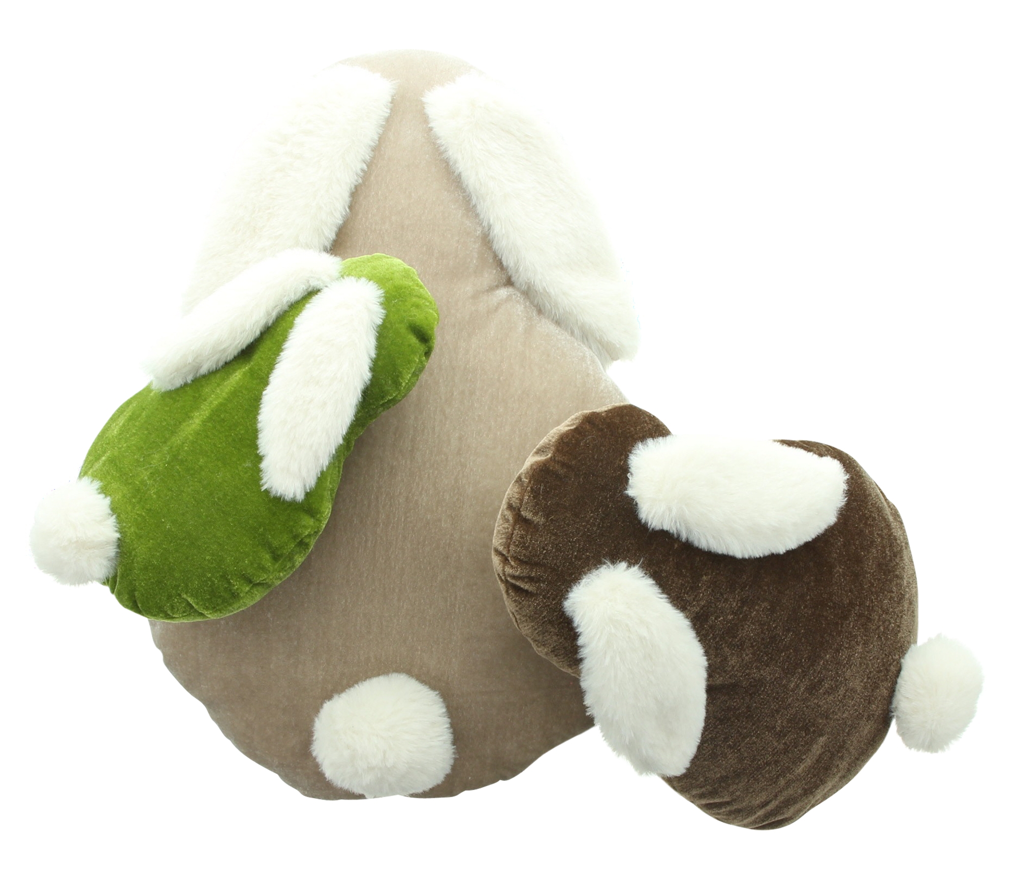 Dekohase "Flauschig", 3er Set  im Frank Flechtwaren Online Shop für Hasen &amp; Co kaufen