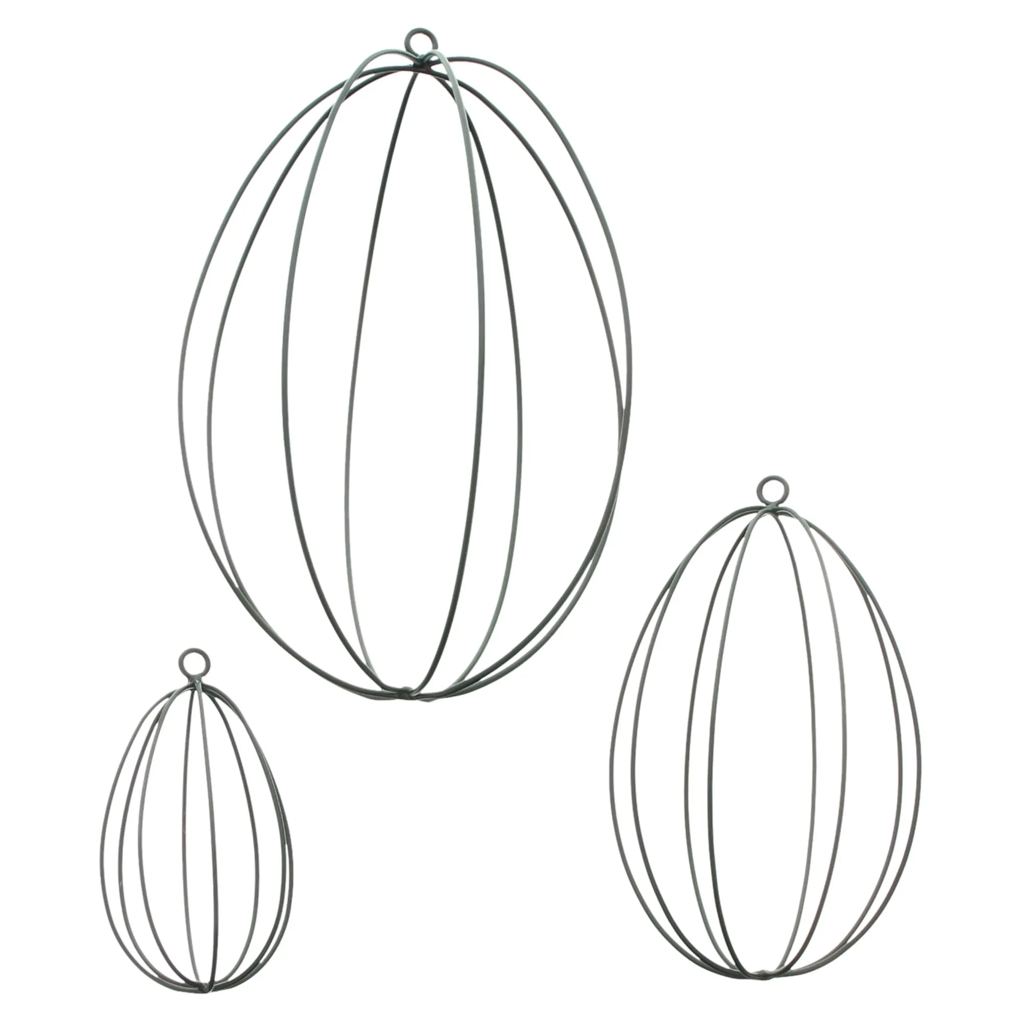Dekohänger "Osterei", 3er Set  im Frank Flechtwaren Online Shop für Dekoringe kaufen