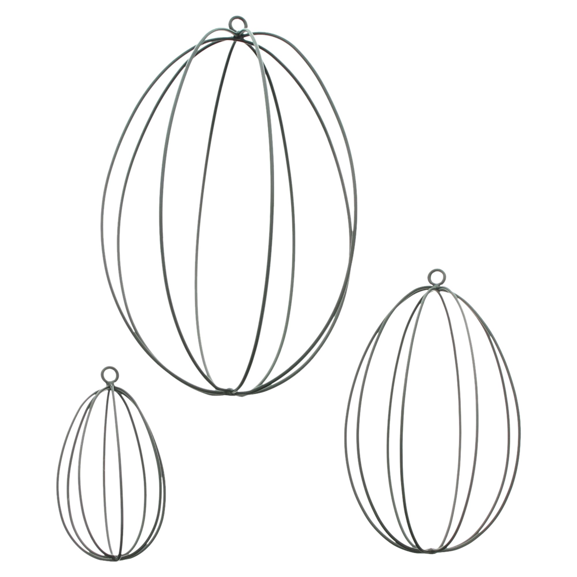 Dekohänger "Osterei", 3er Set  im Frank Flechtwaren Online Shop für Dekoringe kaufen