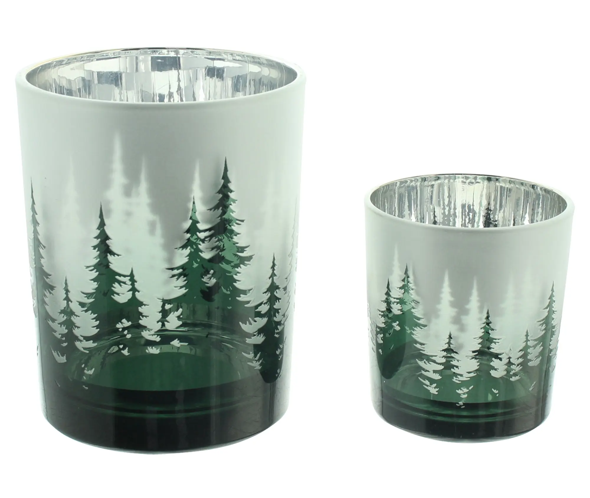 Windlicht "Wald", 2er Set  im Frank Flechtwaren Online Shop für Windlichter kaufen