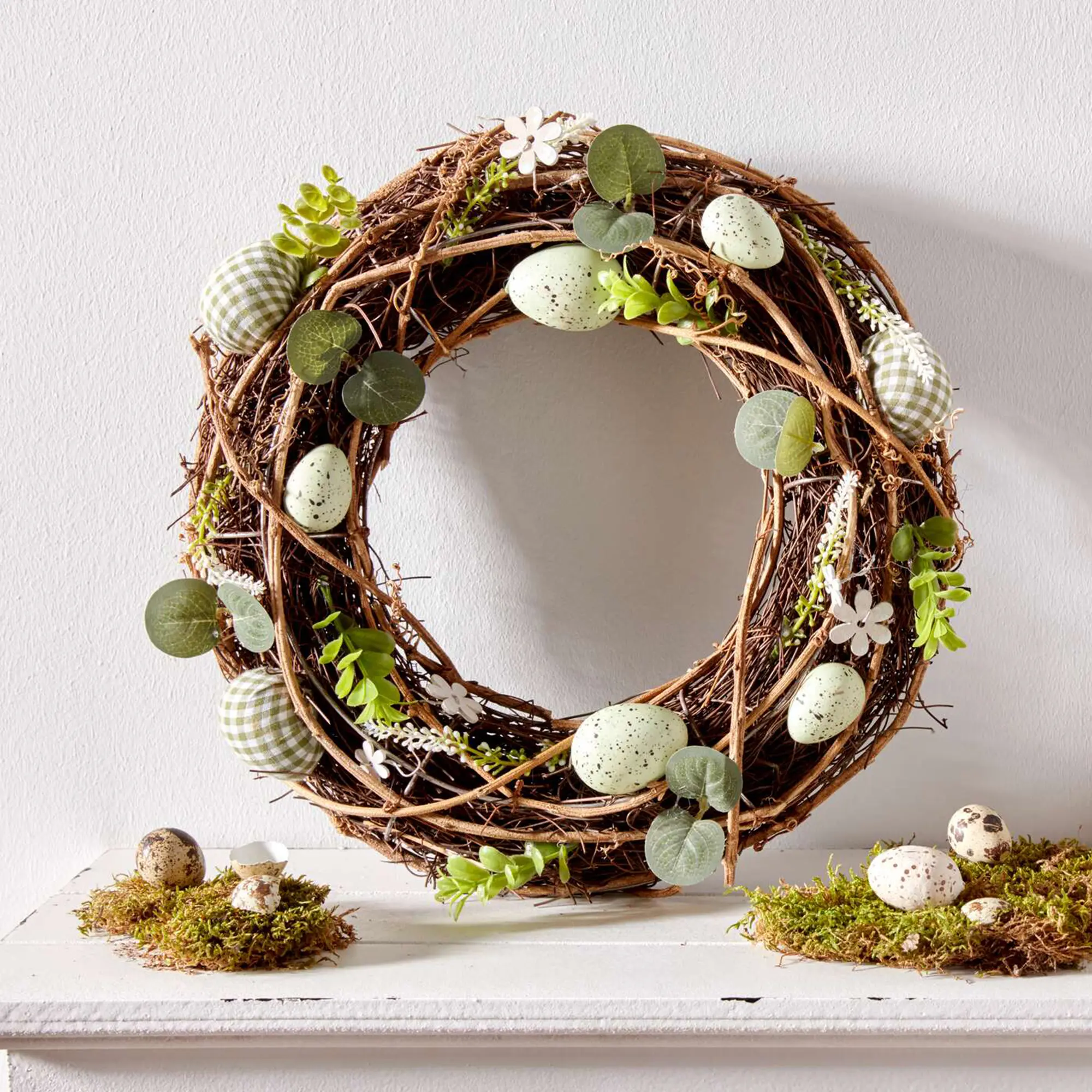 Kranz "Osterharmonie" im Frank Flechtwaren Online Shop für Ostern kaufen Kranz "Osterharmonie" im Frank Flechtwaren Online Shop für Ostern kaufen