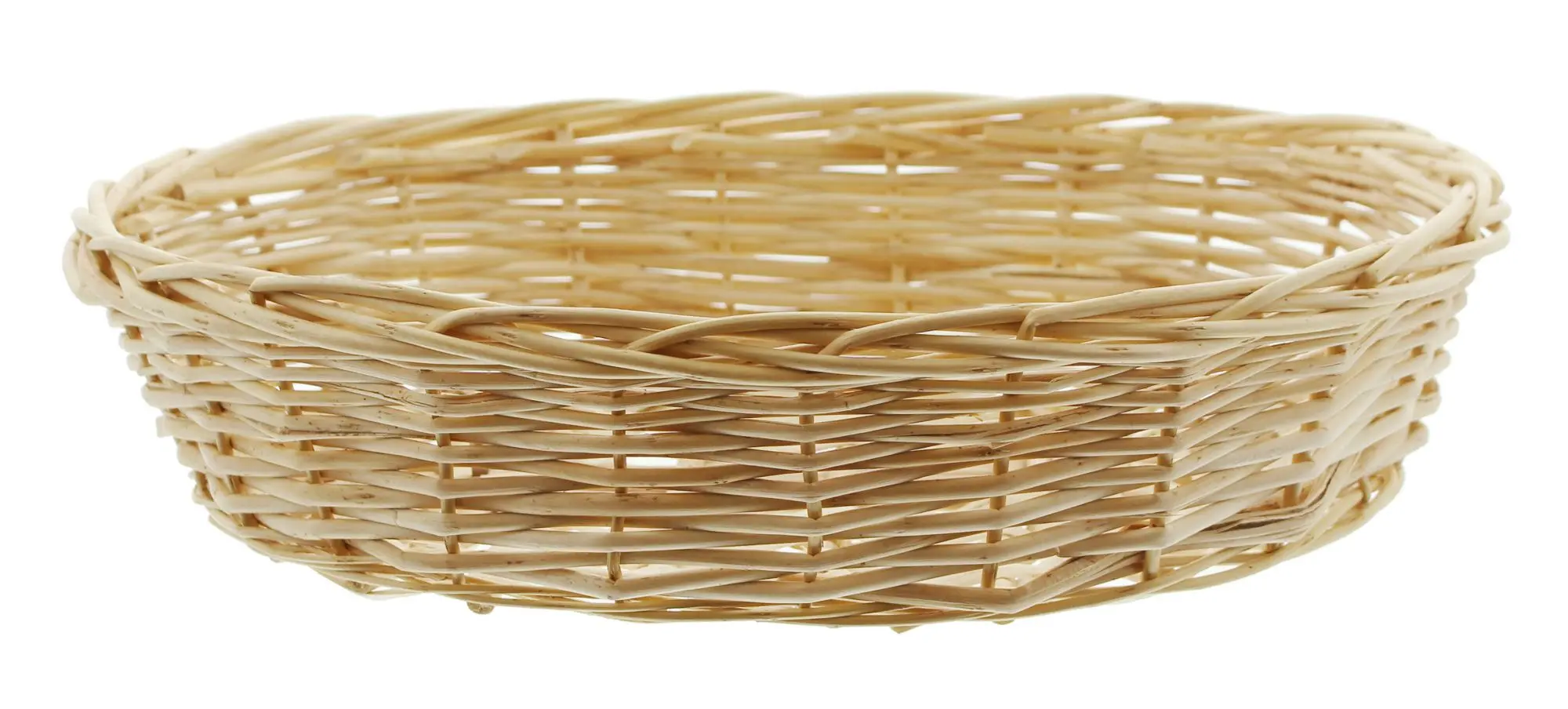 Schale "Naturweiß", oval  im Frank Flechtwaren Online Shop für Schalen kaufen