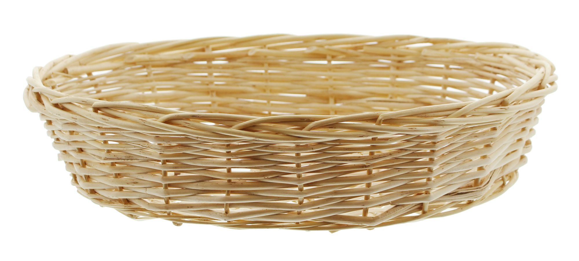 Schale "Naturweiß", oval  im Frank Flechtwaren Online Shop für Schalen kaufen