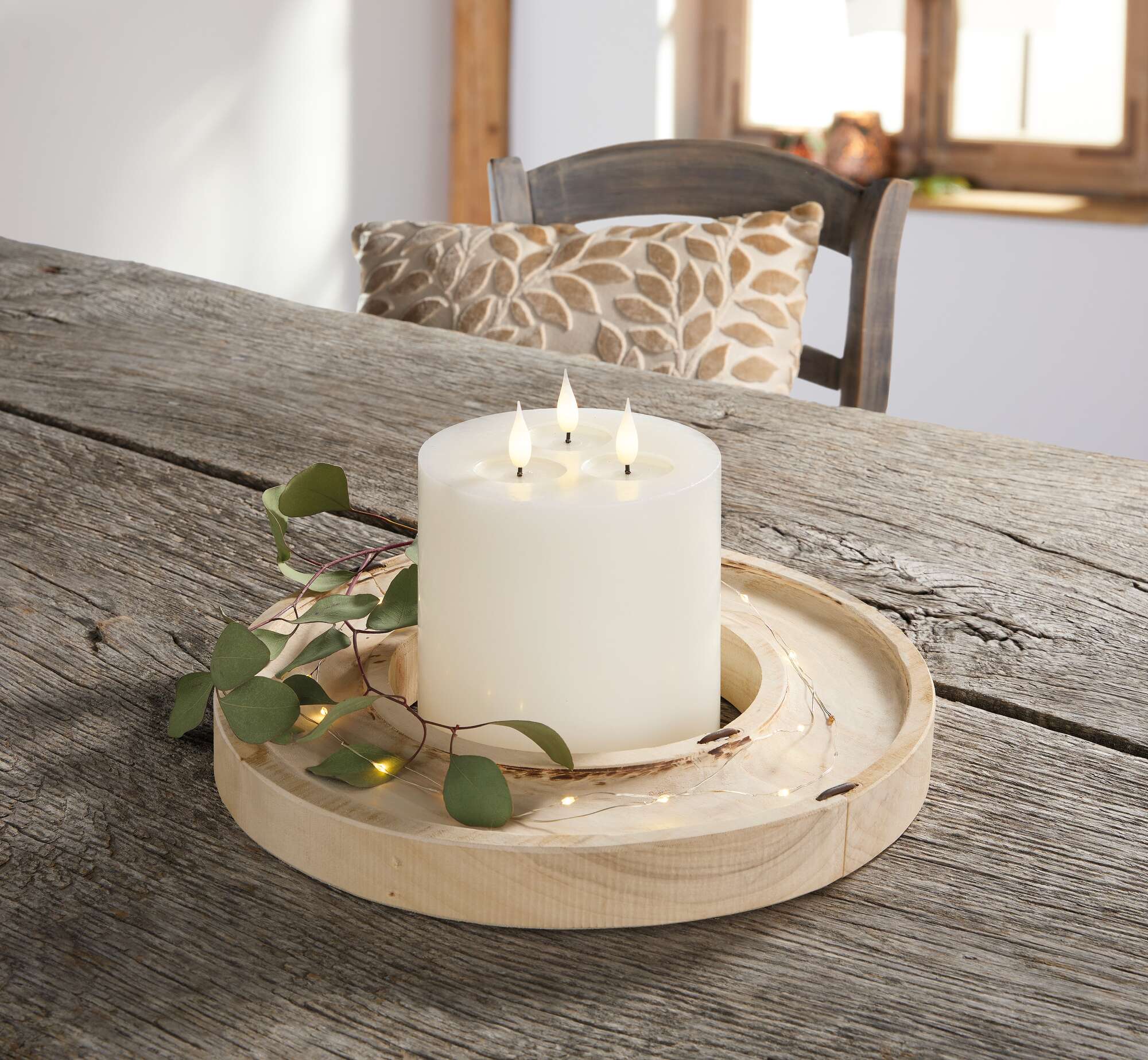 3-Docht-Kerze "Classic"  im Frank Flechtwaren Online Shop kaufen