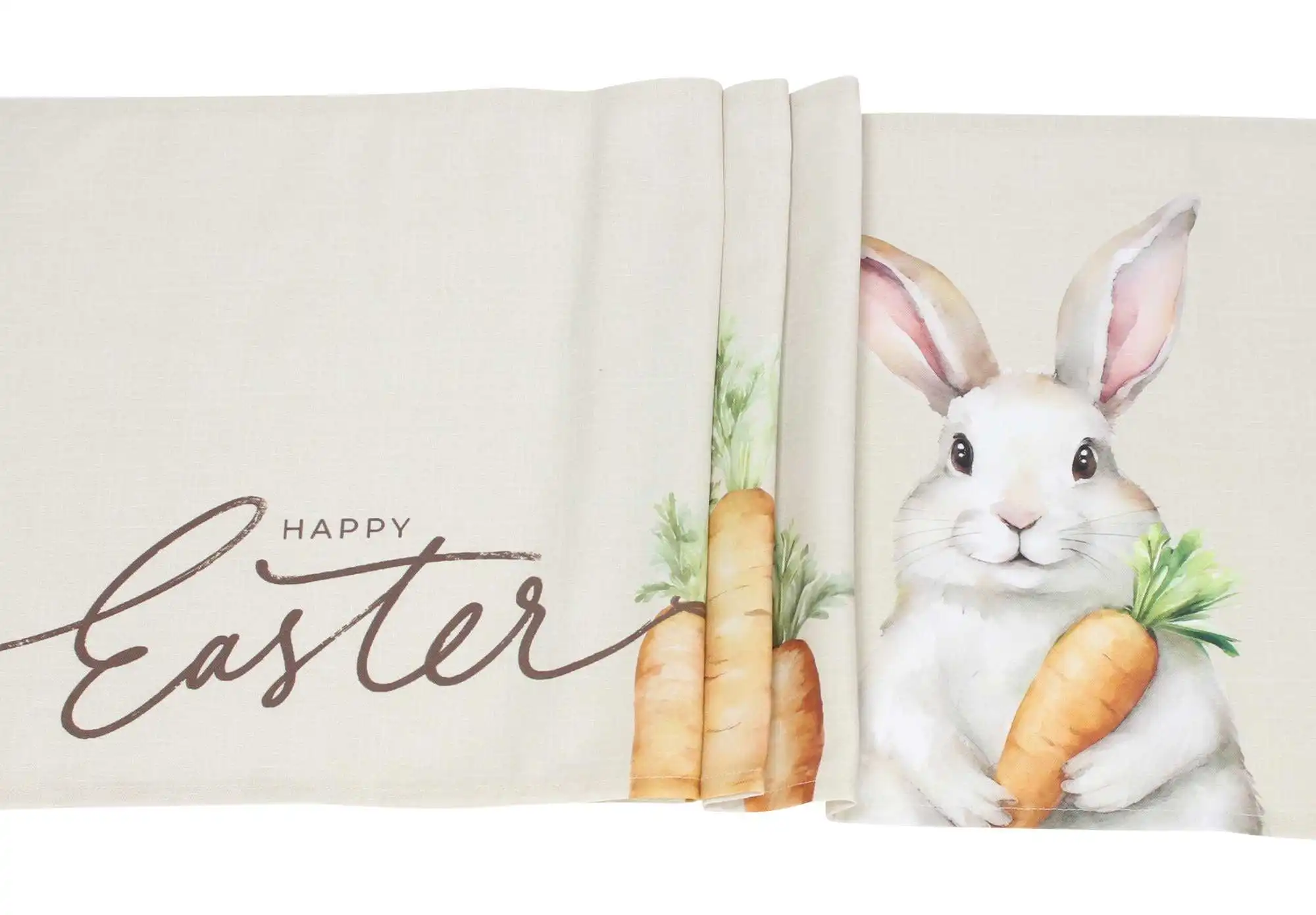 Tischläufer "Happy Easter"  im Frank Flechtwaren Online Shop für Ostern kaufen