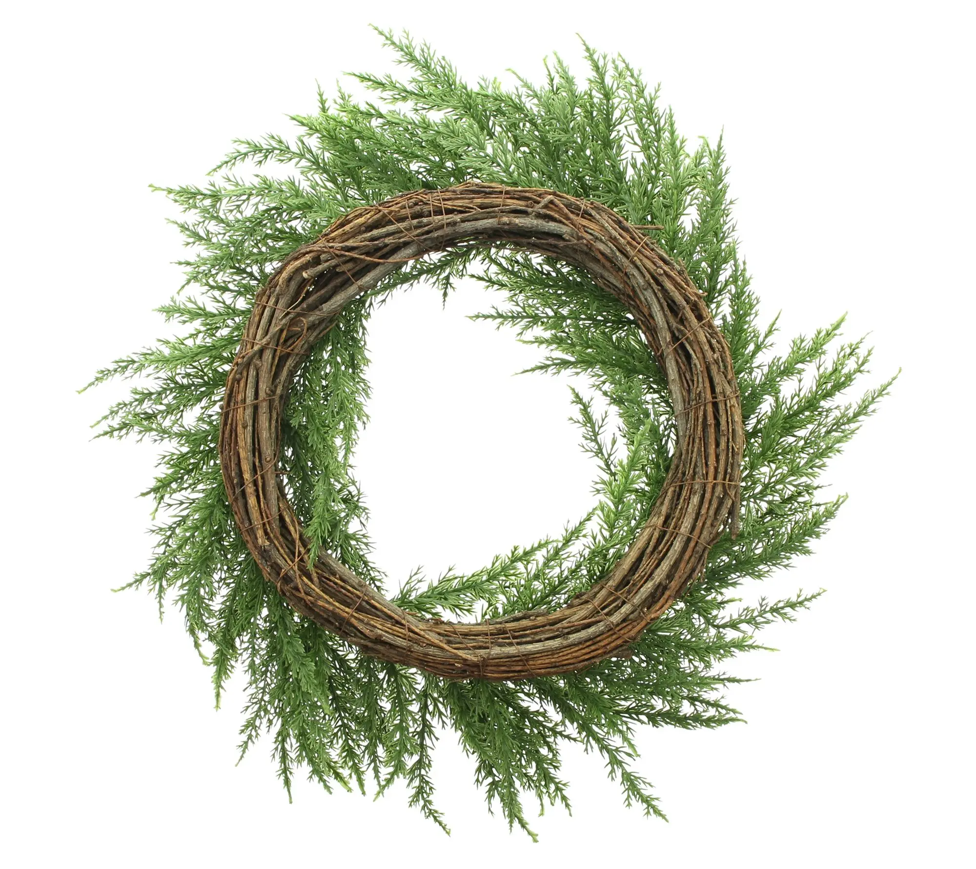 Kranz "Zypressenzweige"  im Frank Flechtwaren Online Shop für Weihnachtliche Kränze kaufen