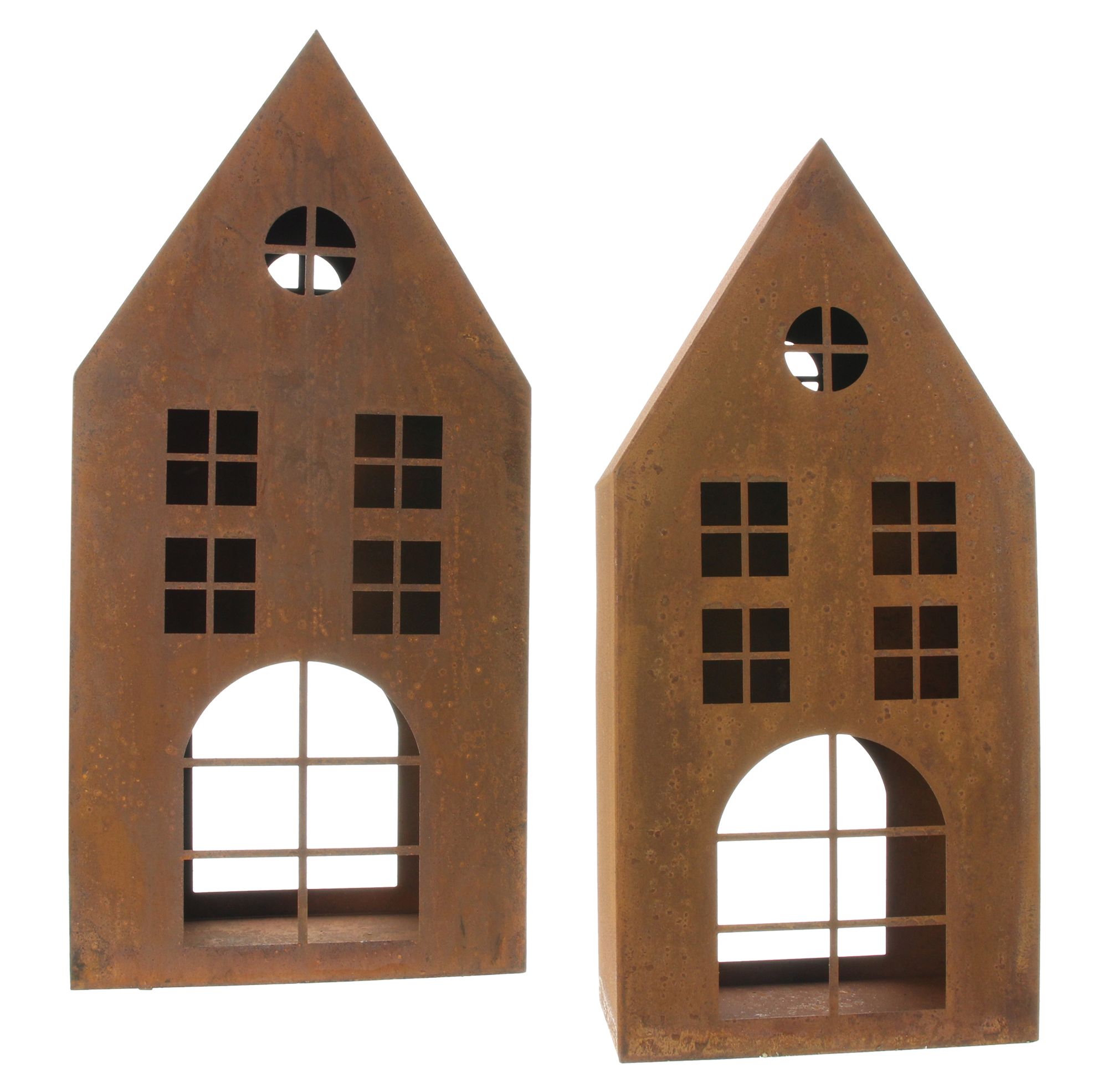 Haus "Rost", 2er Set im Frank Flechtwaren Online Shop für Ostern kaufen Haus "Rost", 2er Set im Frank Flechtwaren Online Shop für Ostern kaufen
