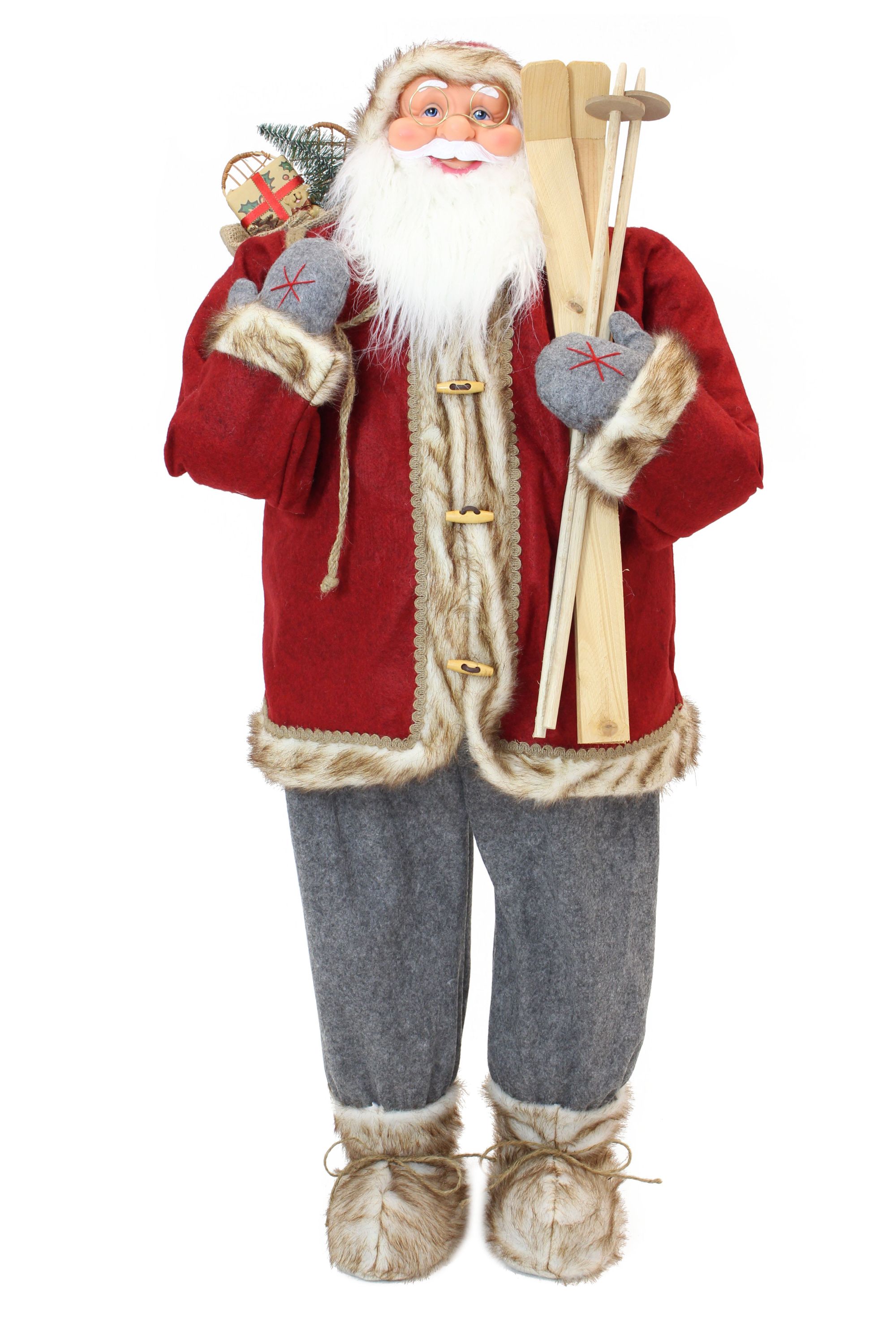 Nikolaus "Riesengroß"  im Frank Flechtwaren Online Shop für Weihnachtsmänner kaufen