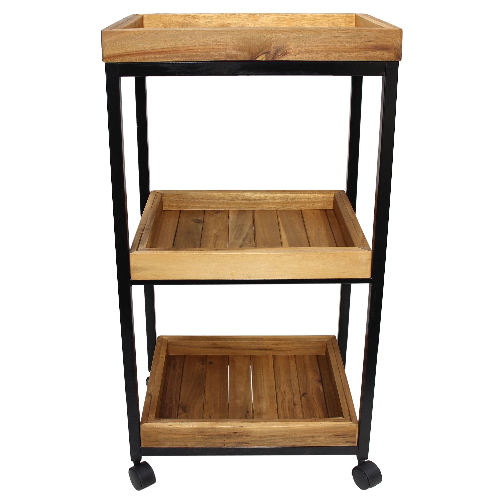 Servierwagen "Living-Wood"  im Frank Flechtwaren Online Shop für Küche kaufen