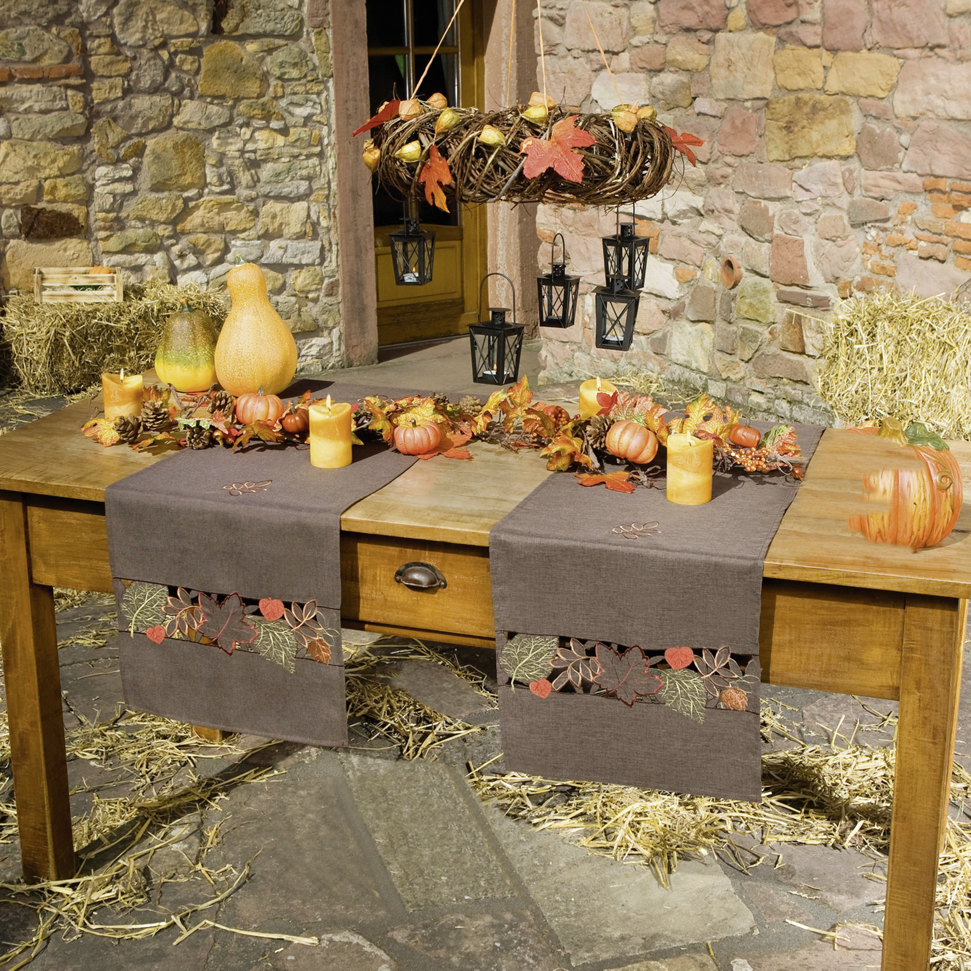 Tischläufer "Herbstlaub", braun im Frank Flechtwaren Online Shop für Herbst kaufen Tischläufer "Herbstlaub", braun im Frank Flechtwaren Online Shop für Herbst kaufen