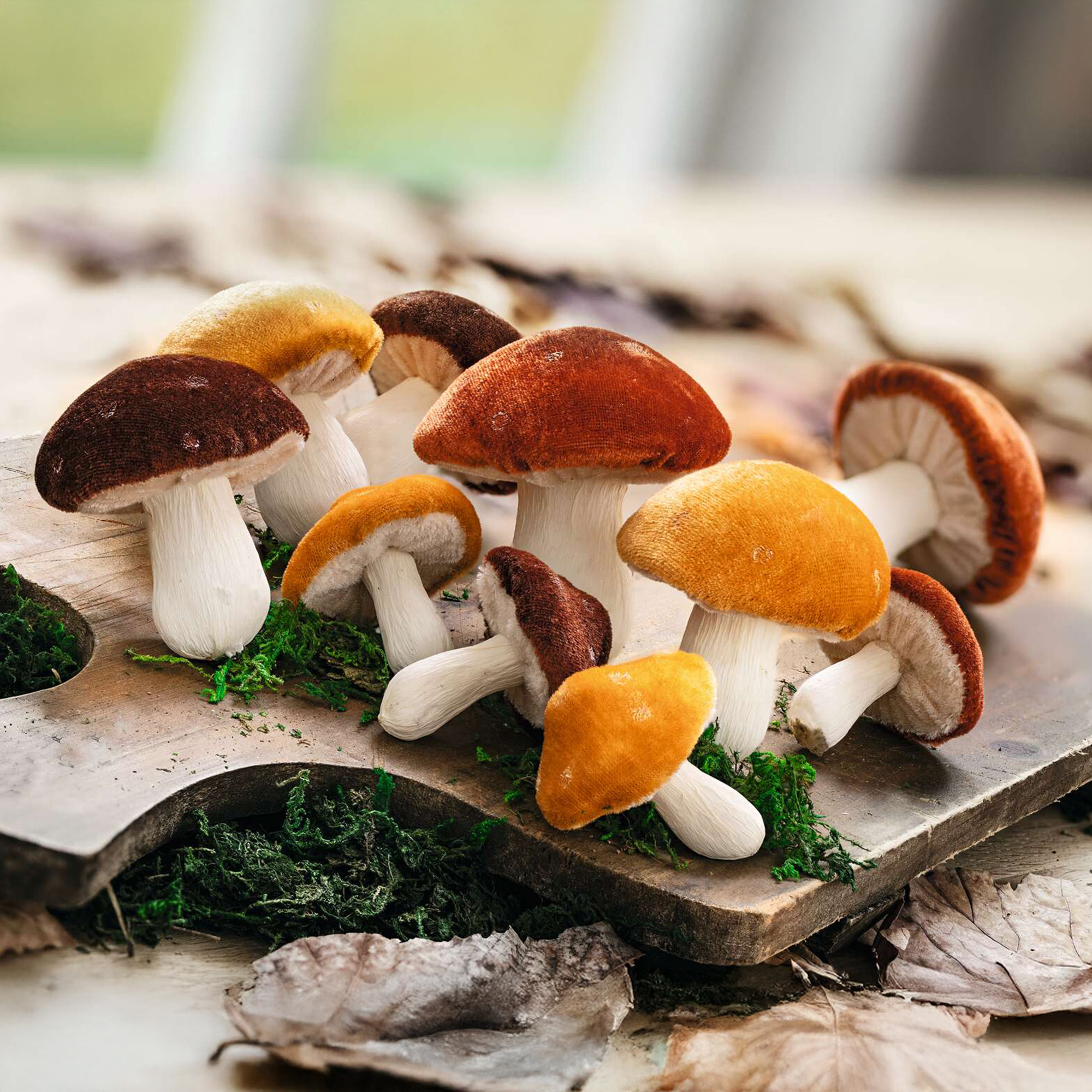 Pilz "Velvet", 10er Set  im Frank Flechtwaren Online Shop kaufen