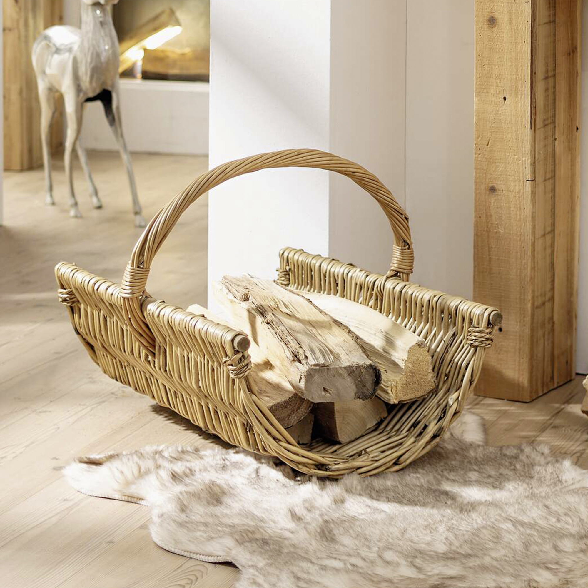 Holzkorb "Trend-Weide"  im Frank Flechtwaren Online Shop kaufen