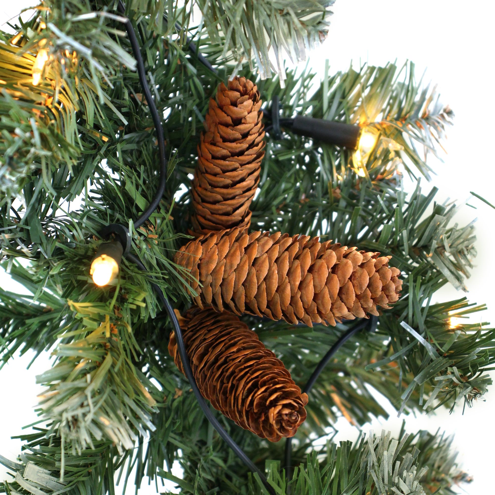 LED-Tannengirlande "Winterwald" im Frank Flechtwaren Online Shop für Weihnachten kaufen LED-Tannengirlande "Winterwald" im Frank Flechtwaren Online Shop für Weihnachten kaufen