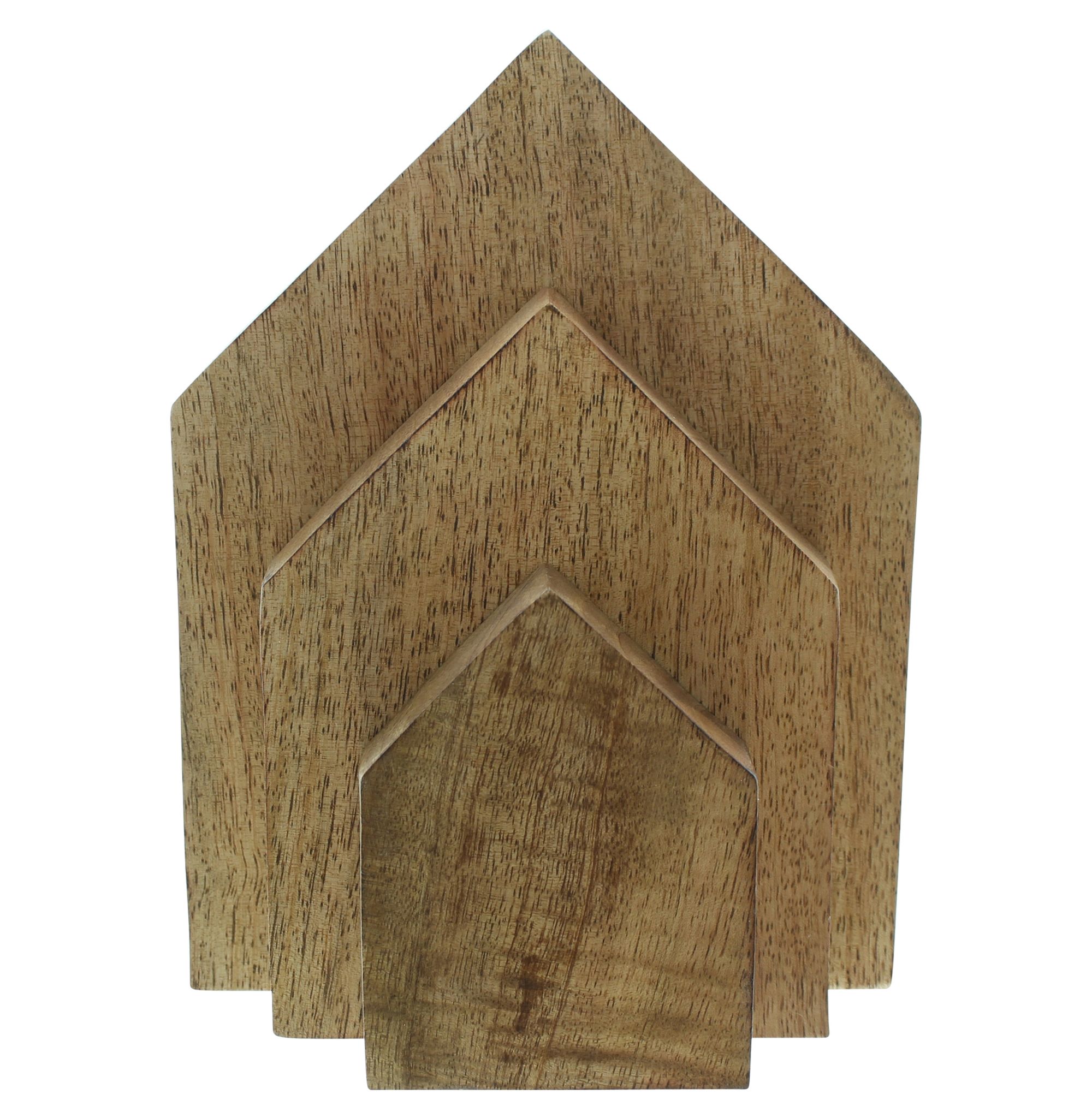 Holzdeko "Haus", 3er Set im Frank Flechtwaren Online Shop für Ostern kaufen Holzdeko "Haus", 3er Set im Frank Flechtwaren Online Shop für Ostern kaufen