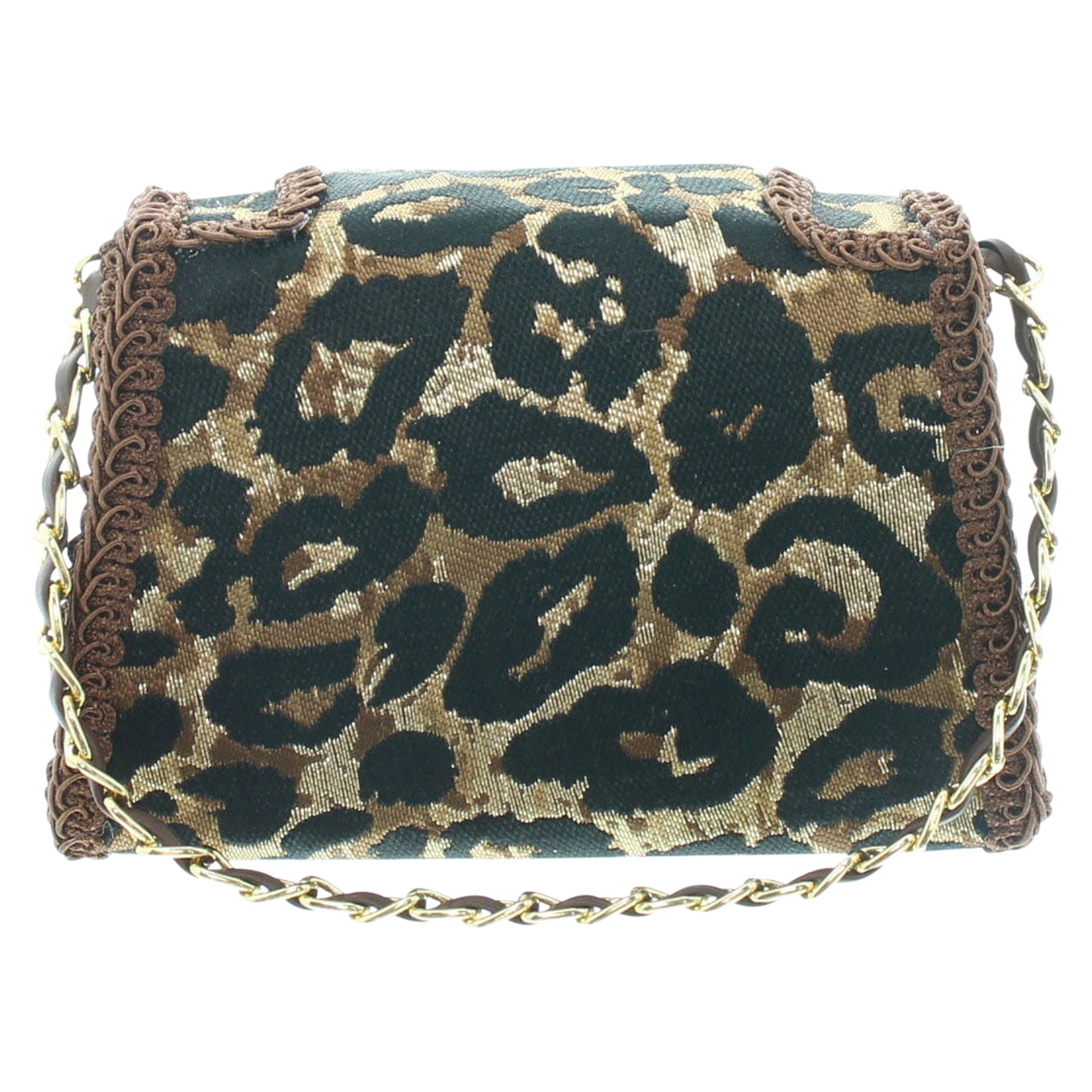 Deko-Hänger "Leo-Täschchen"  im Frank Flechtwaren Online Shop für Animal Print kaufen