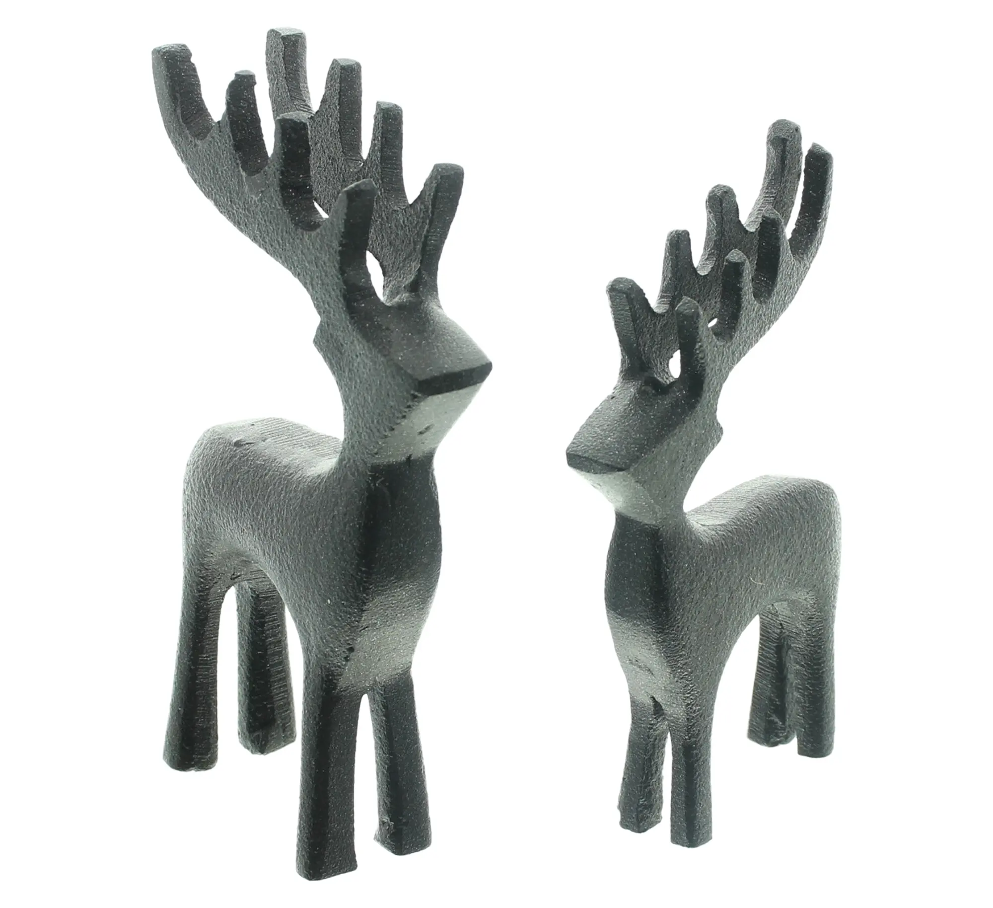 Rentier "Black", 2er Set  im Frank Flechtwaren Online Shop kaufen