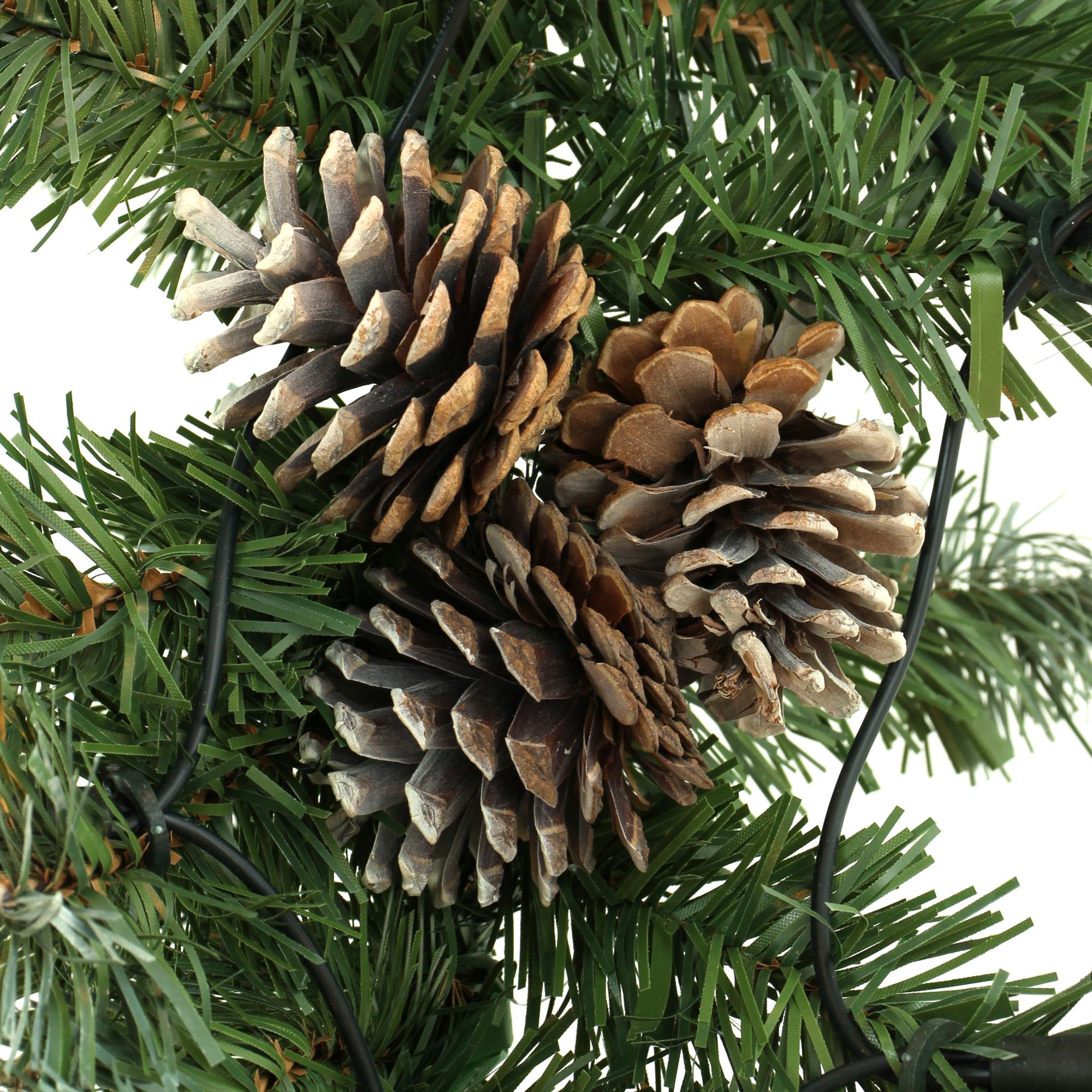 LED-Tannengirlande "Winterwald" im Frank Flechtwaren Online Shop für Weihnachten kaufen LED-Tannengirlande "Winterwald" im Frank Flechtwaren Online Shop für Weihnachten kaufen