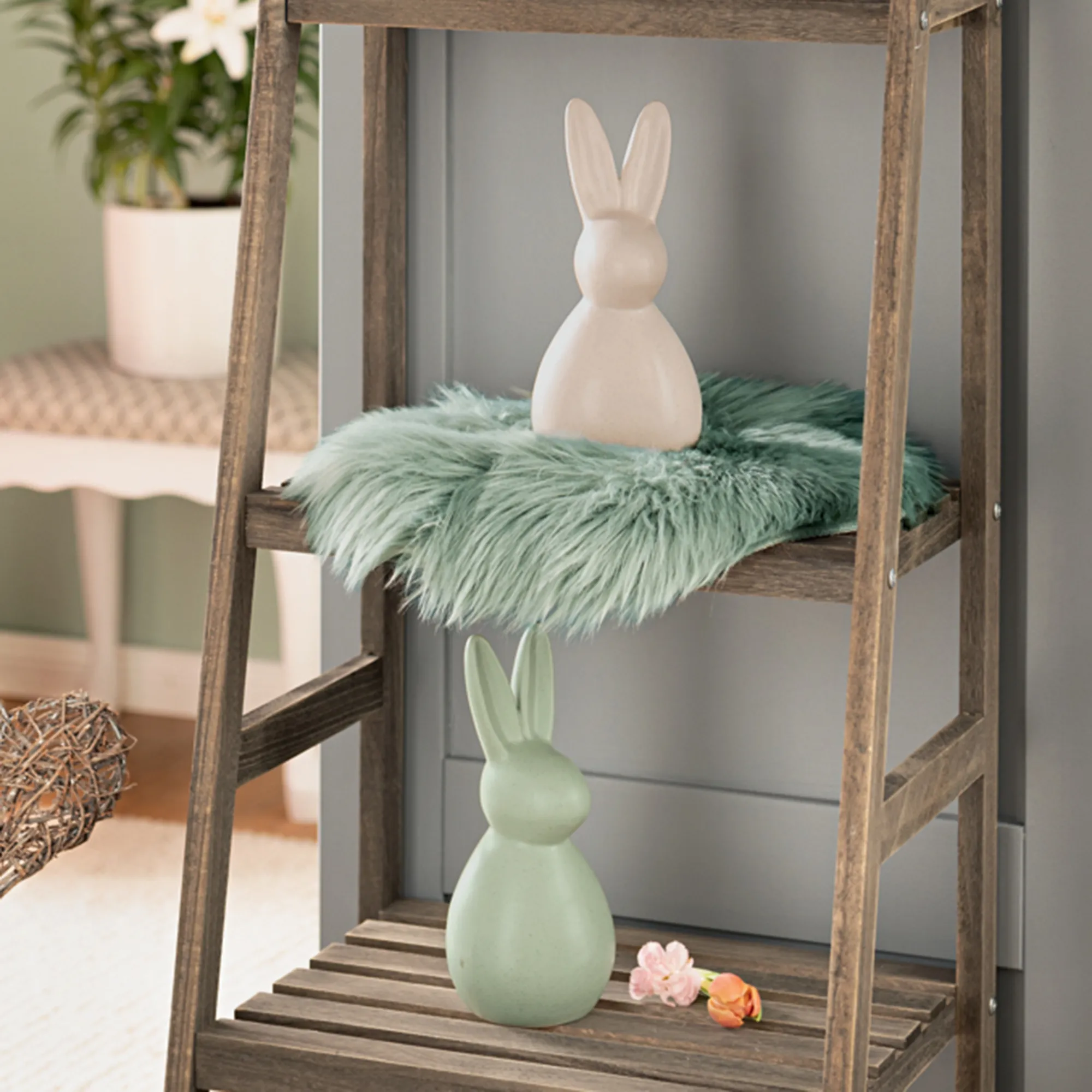Hase "Modern", 2er Set  im Frank Flechtwaren Online Shop für Hasen &amp; Co kaufen