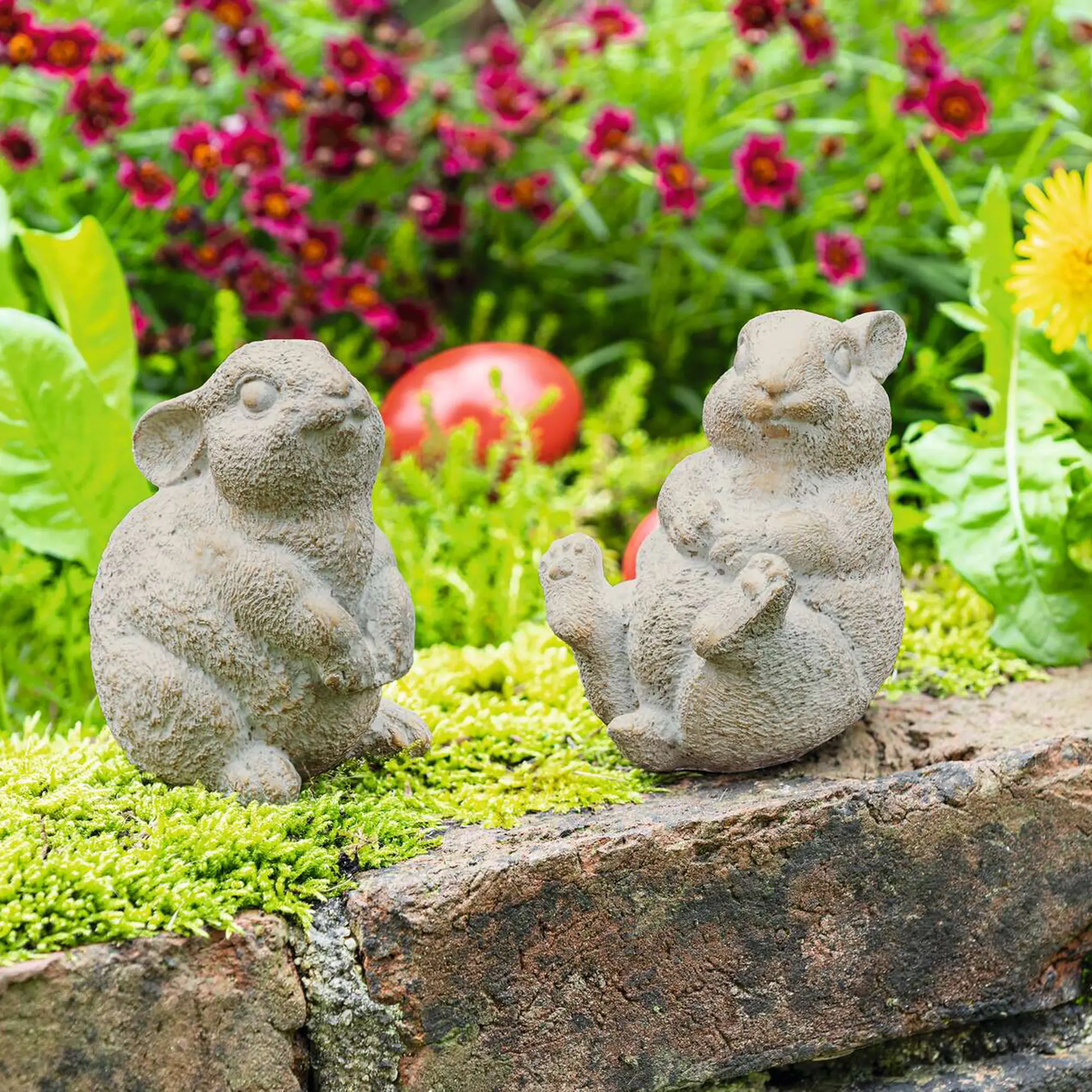 Hase "Stone", 2er Set  im Frank Flechtwaren Online Shop kaufen