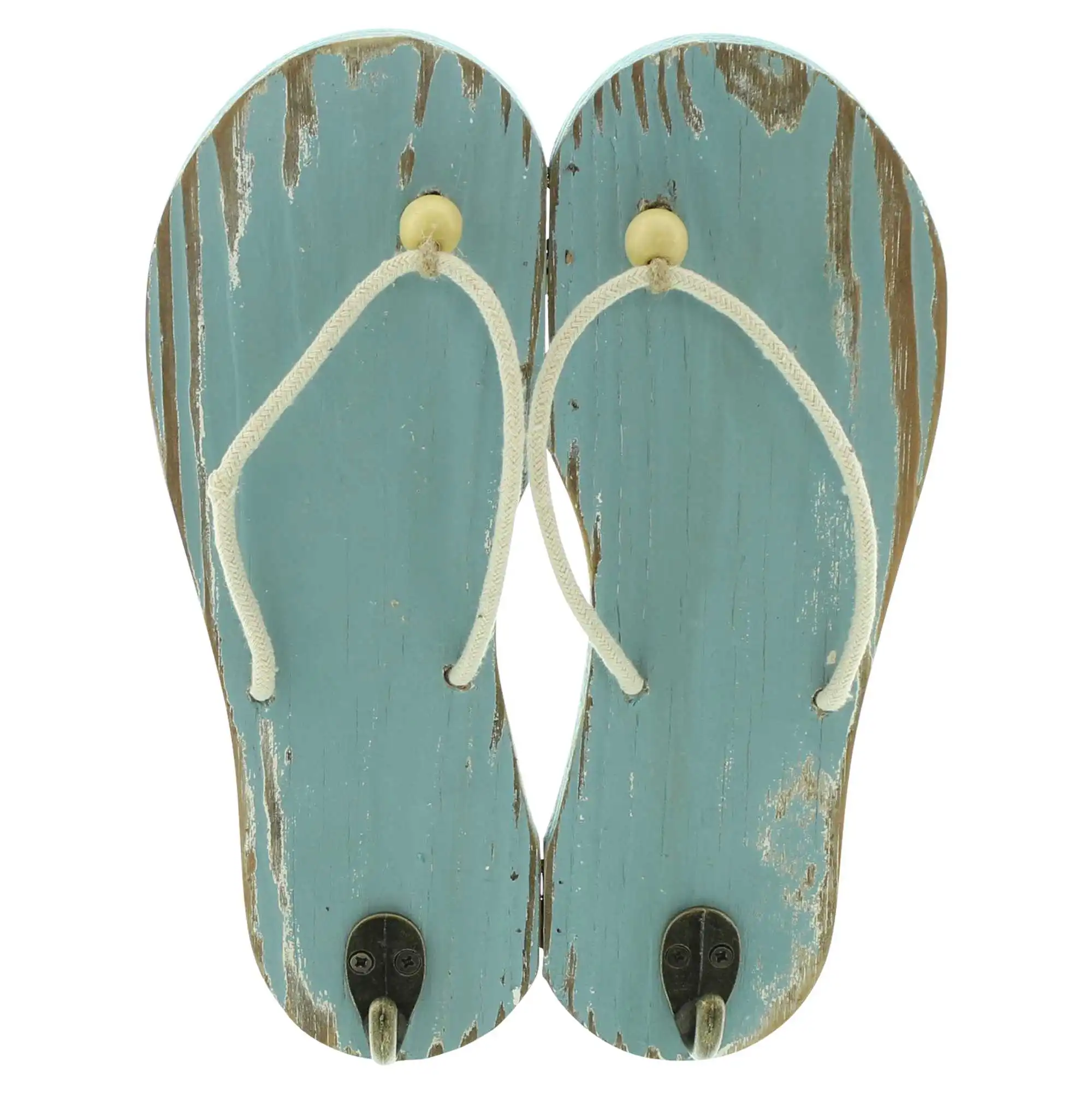 Wandhaken "Strandsandalen"  im Frank Flechtwaren Online Shop für Dekohänger kaufen