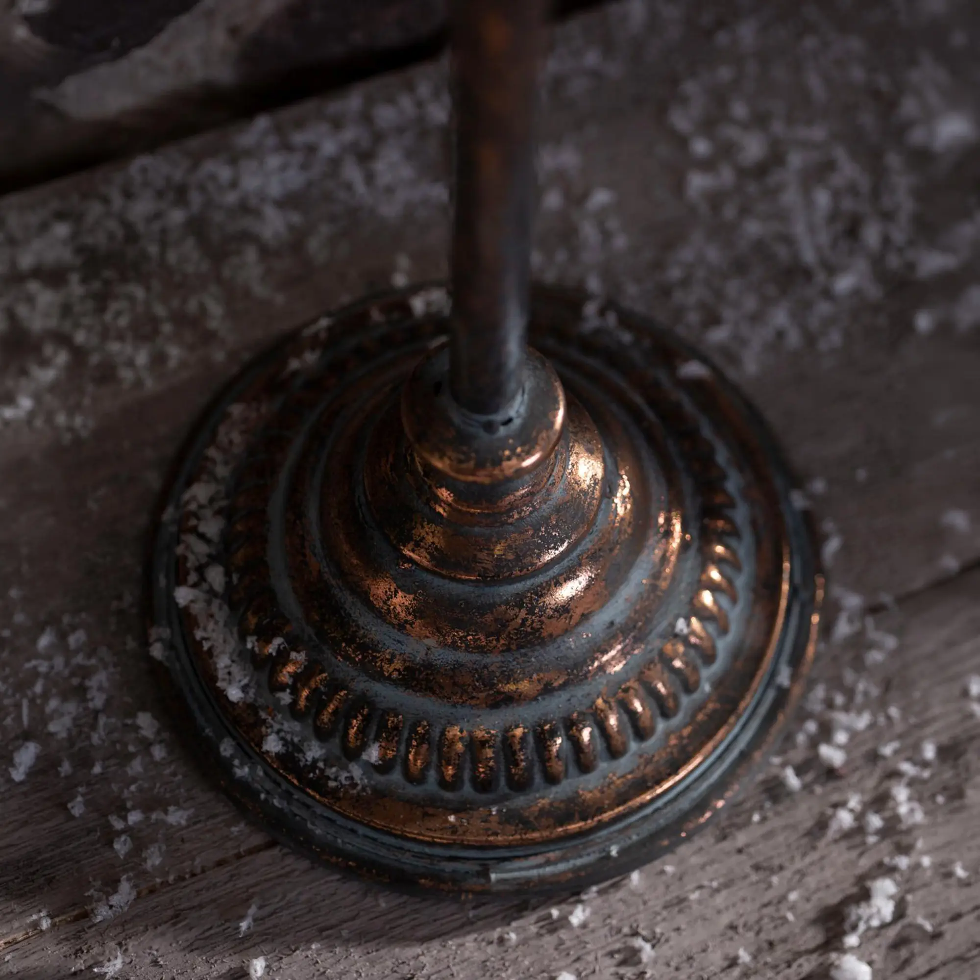 Stand-Laterne "Metallic Vintage"  im Frank Flechtwaren Online Shop für Laternen kaufen