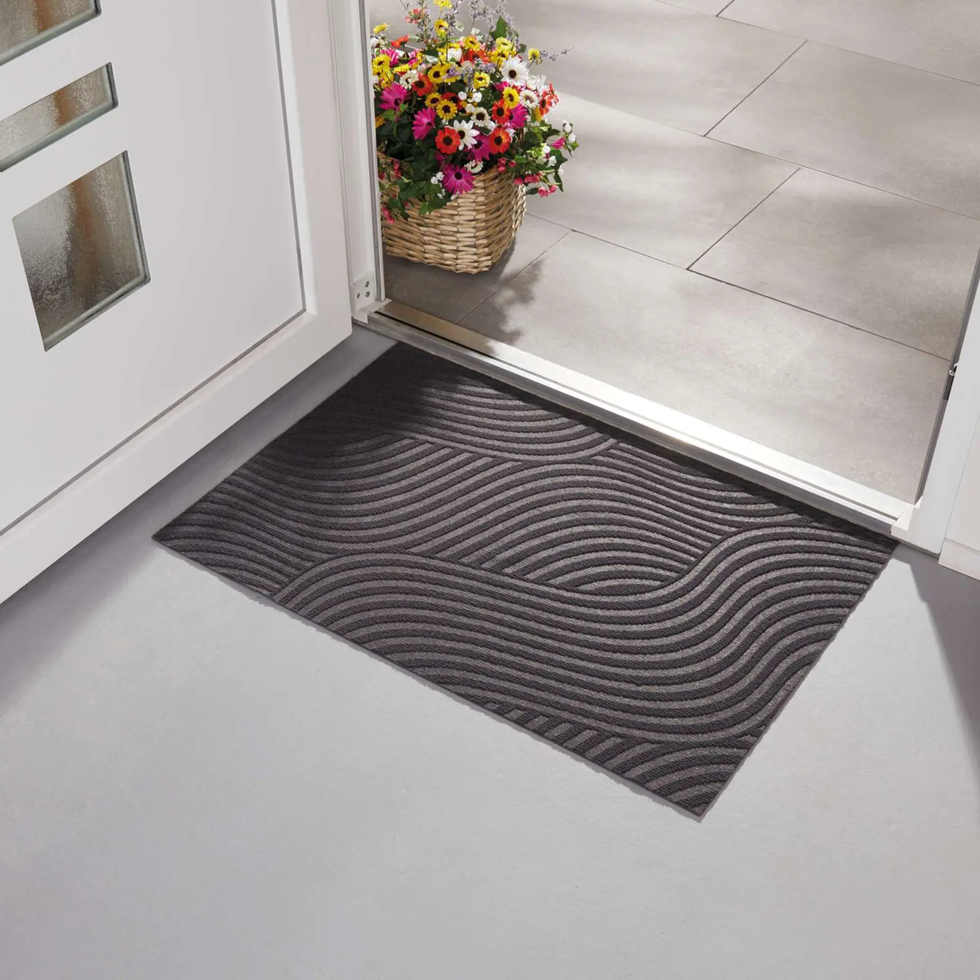 Bodenmatte "Waves"  im Frank Flechtwaren Online Shop kaufen