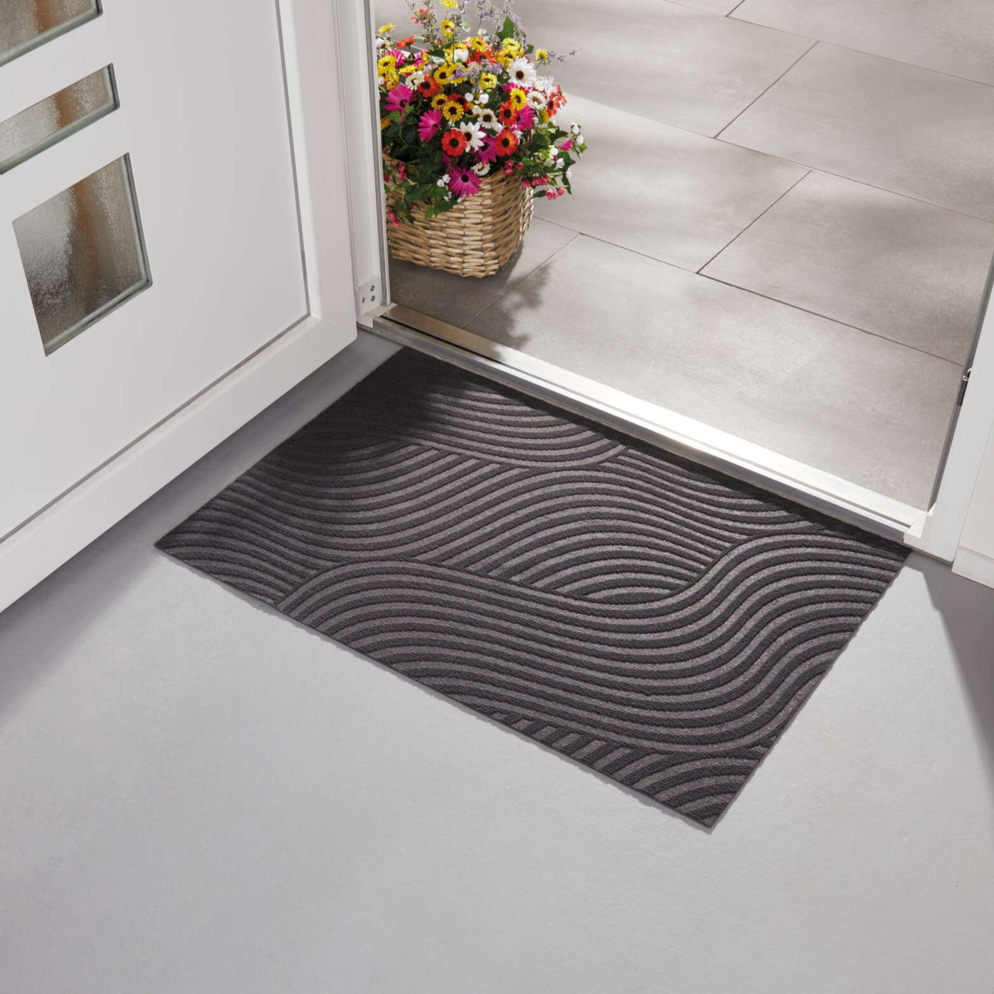 Bodenmatte "Waves"  im Frank Flechtwaren Online Shop kaufen