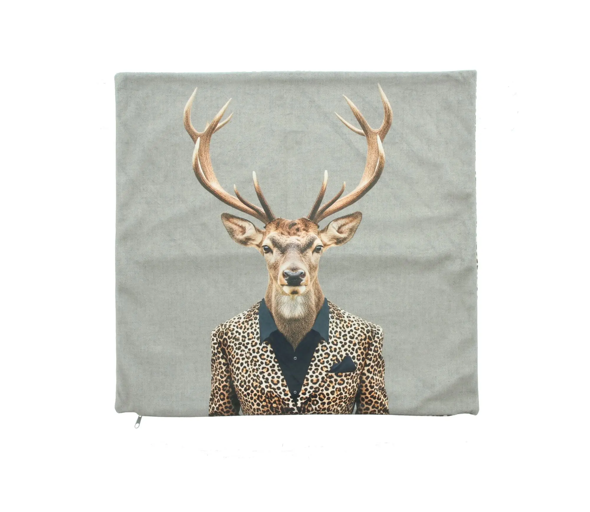 Kissenhülle "Leo Hirsch"  im Frank Flechtwaren Online Shop für Animal Print kaufen
