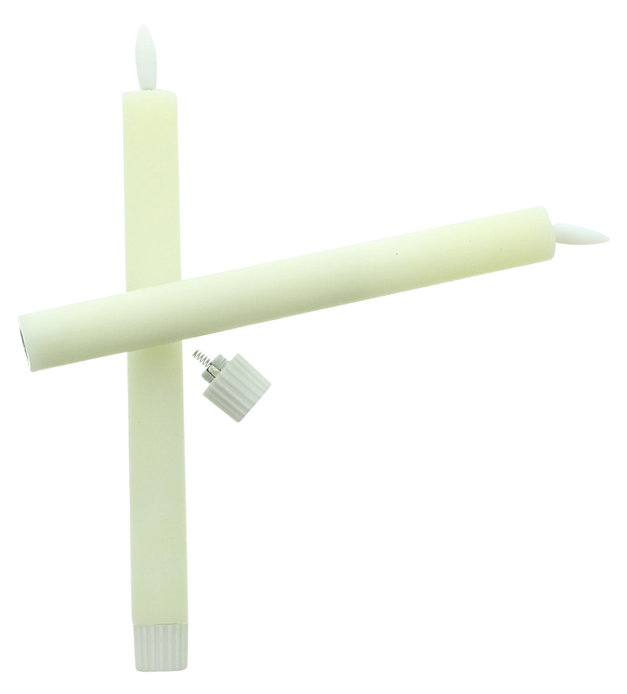 LED-Stabkerze, 2er Set im Frank Flechtwaren Online Shop für Ostern kaufen LED-Stabkerze, 2er Set im Frank Flechtwaren Online Shop für Ostern kaufen