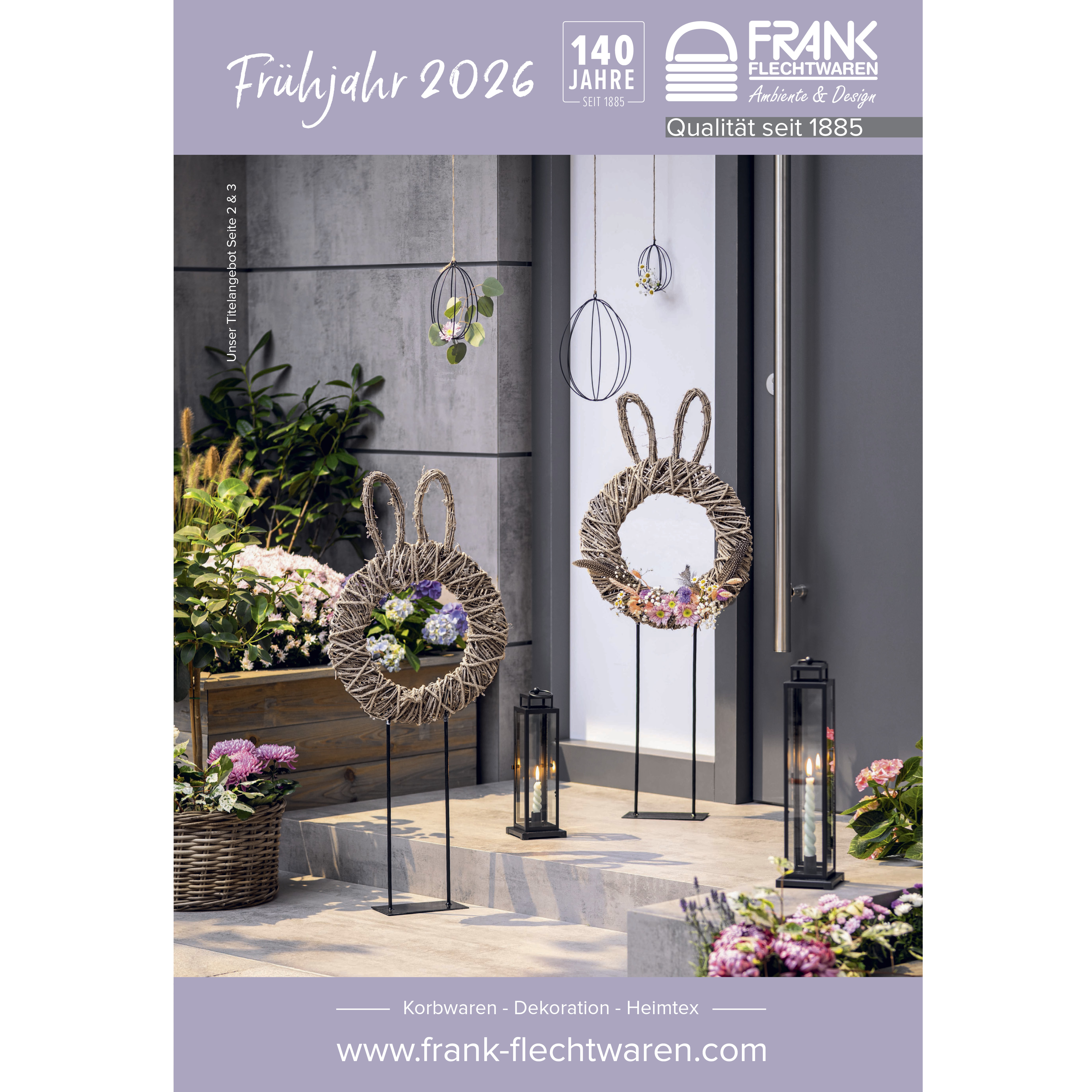 Katalog Frühjahr 2026  im Frank Flechtwaren Online Shop kaufen