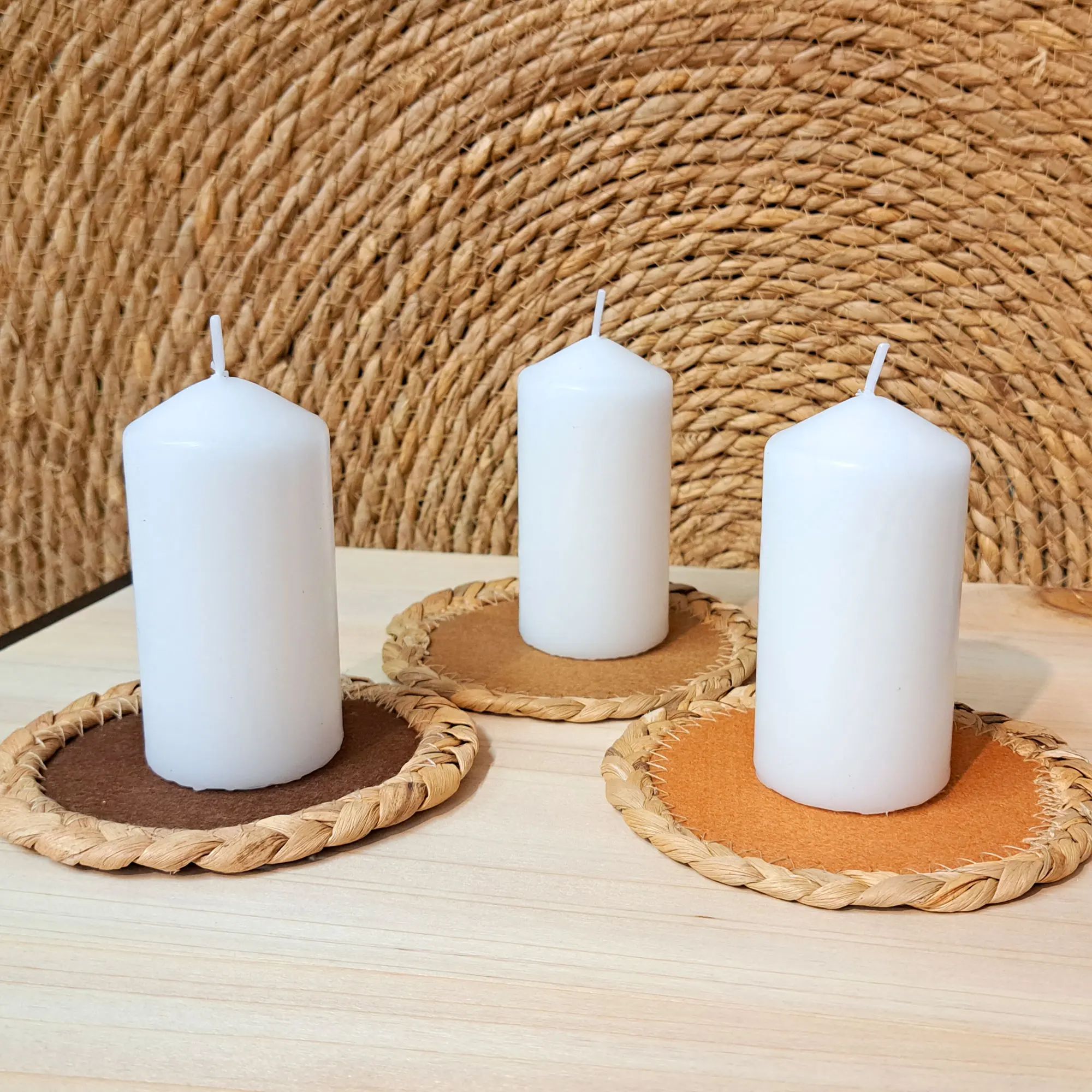 Kerze "Classique", 4er Set  im Frank Flechtwaren Online Shop kaufen