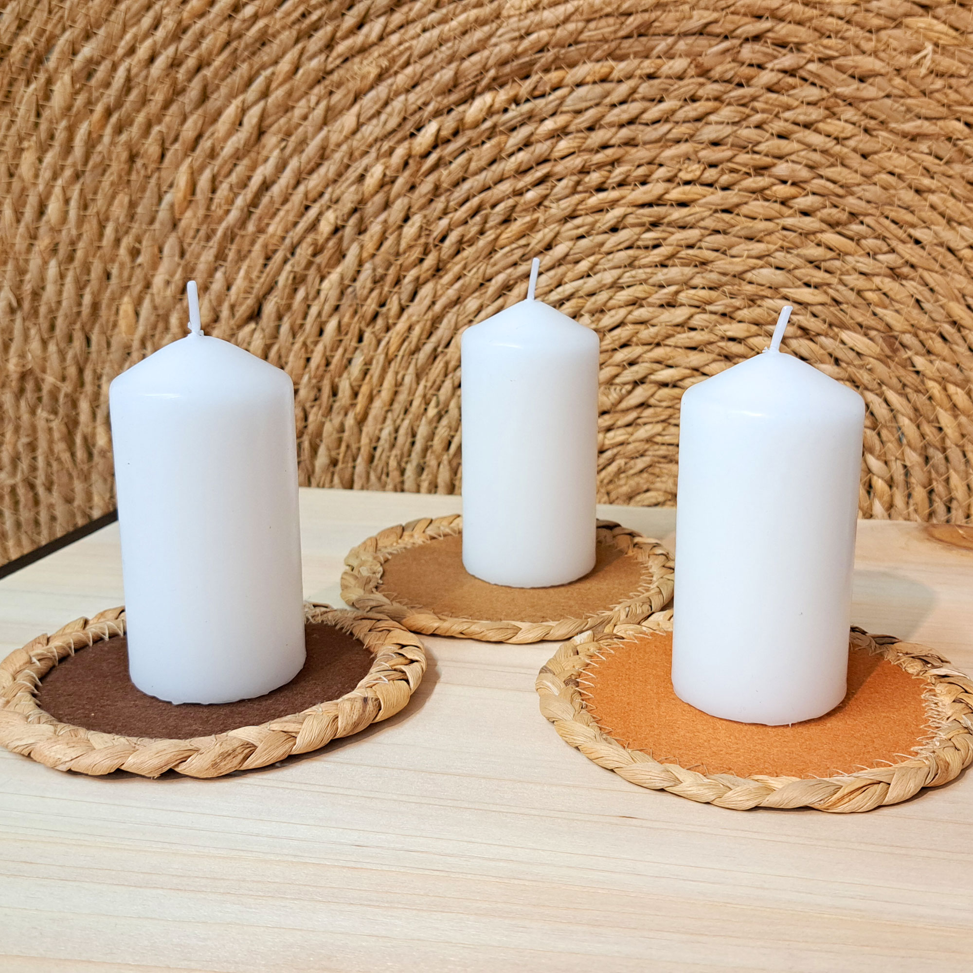 Kerze "Classique", 4er Set  im Frank Flechtwaren Online Shop kaufen