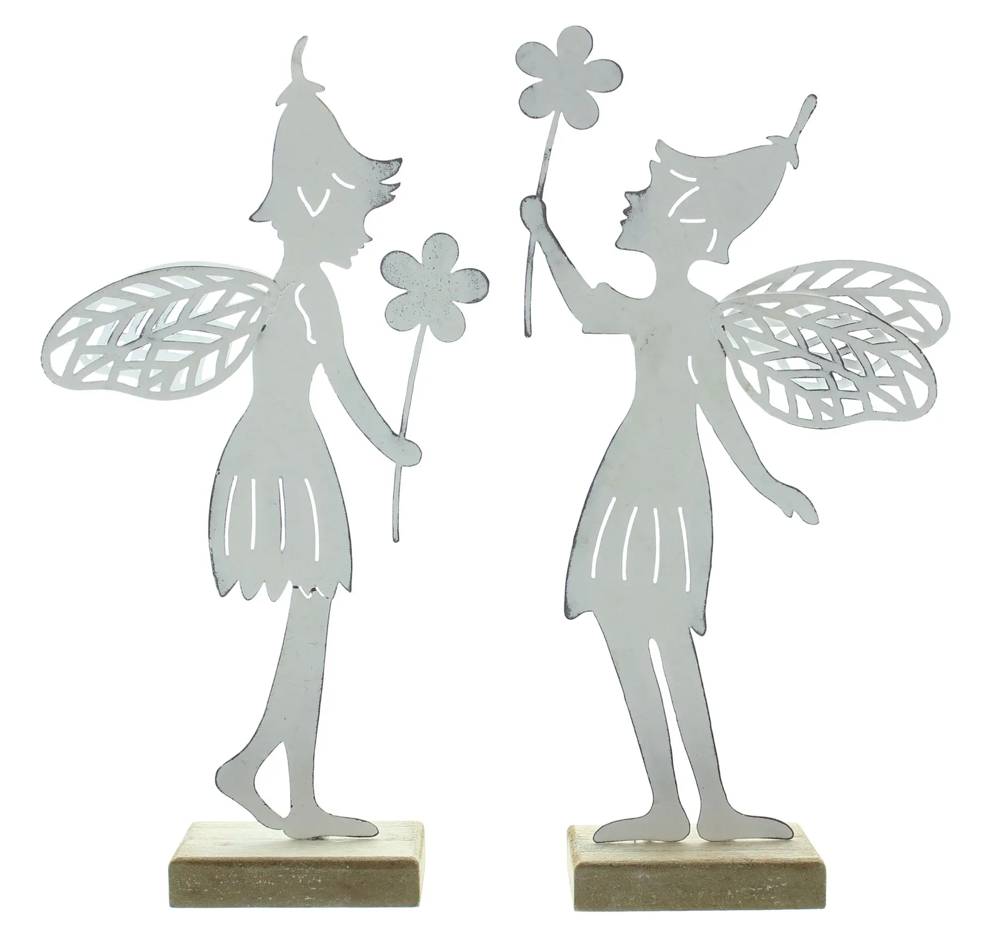 Figur "Blumenfee", 2er Set  im Frank Flechtwaren Online Shop für Ostern kaufen